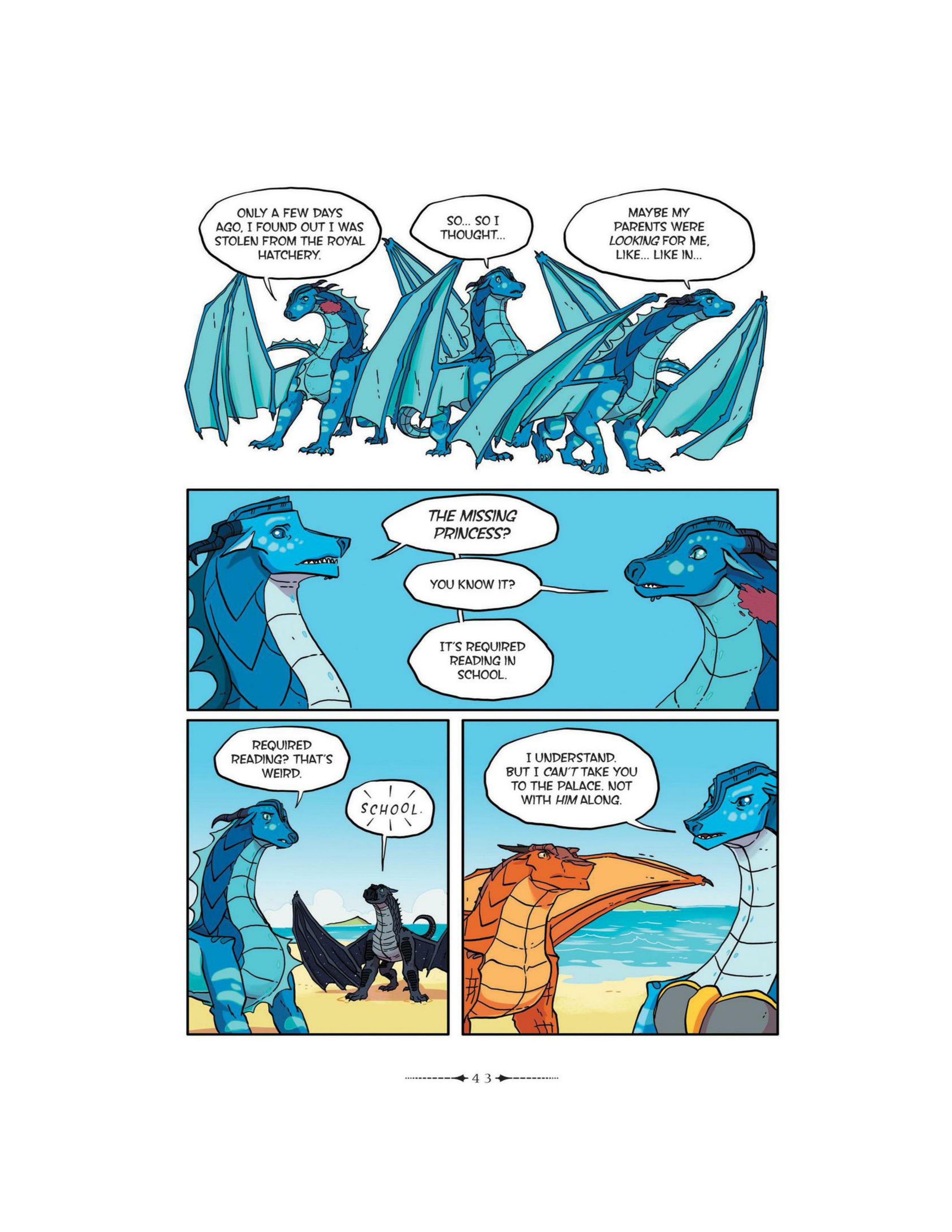 Read online Wings of Fire comic -  Issue # TPB 2 (Part 1) - 51