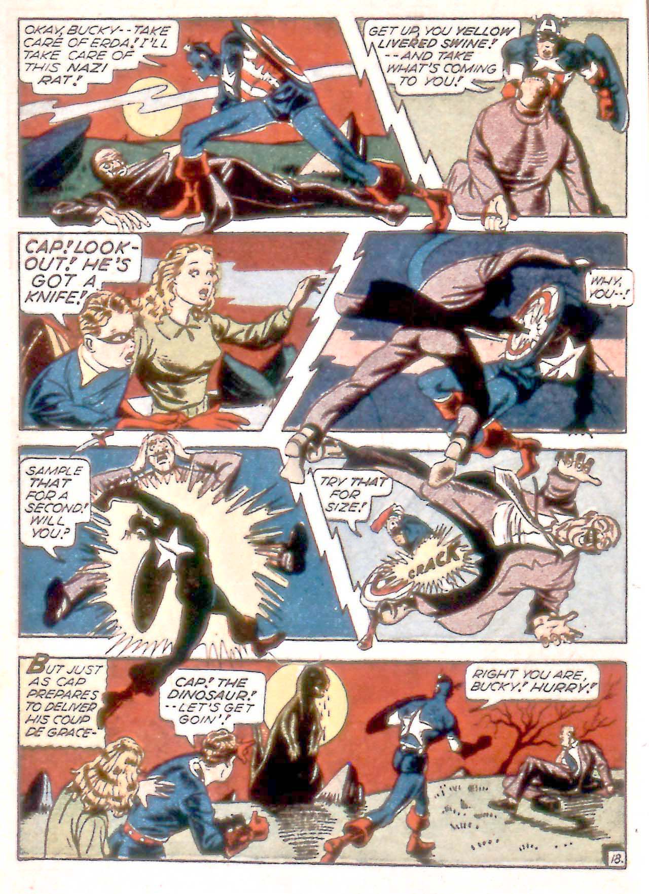 Read online Captain America Comics comic -  Issue #29 - 20