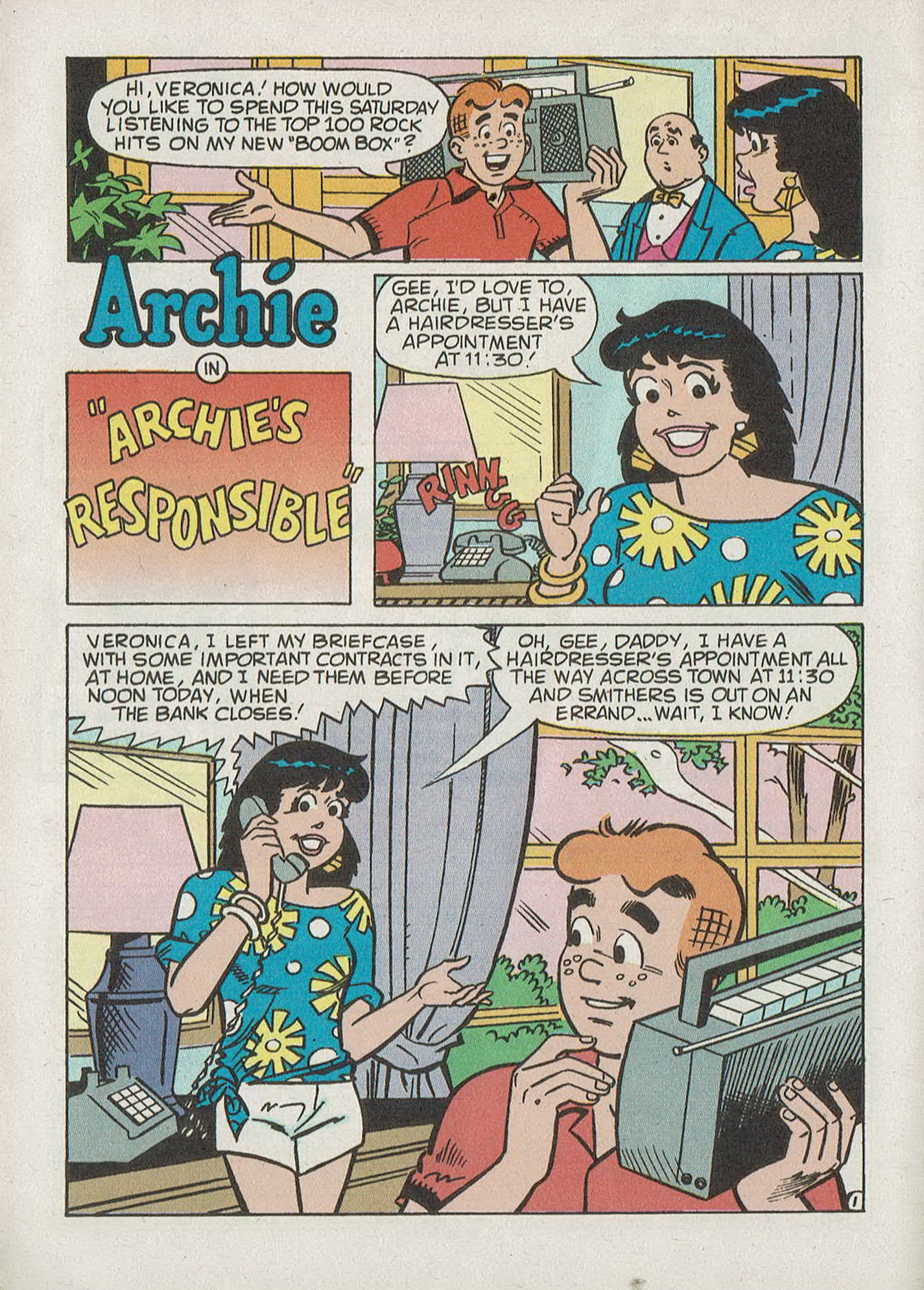 Read online Archie's Pals 'n' Gals Double Digest Magazine comic -  Issue #59 - 169