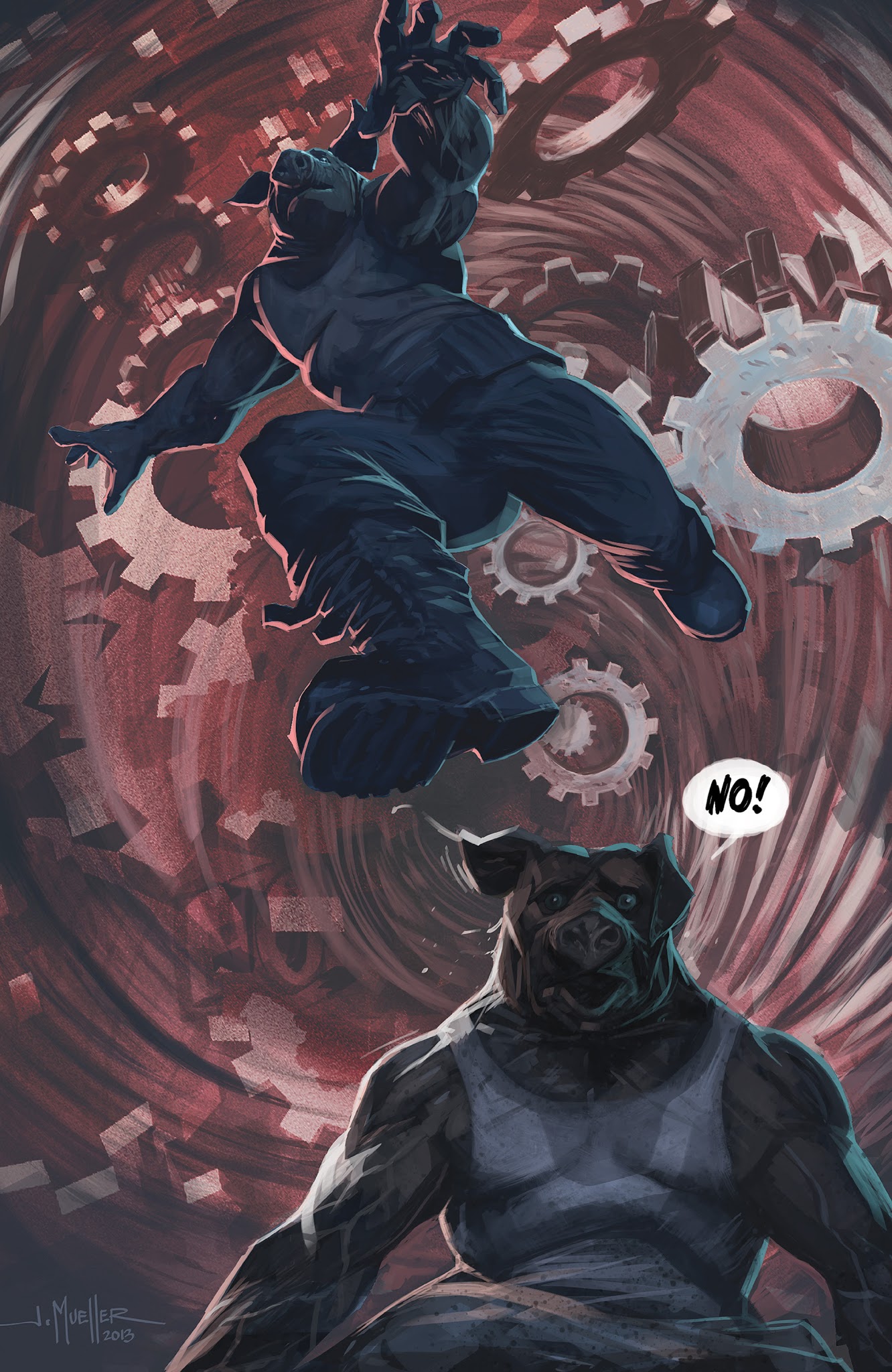 Read online Oink: Heaven's Butcher comic -  Issue # TPB - 27