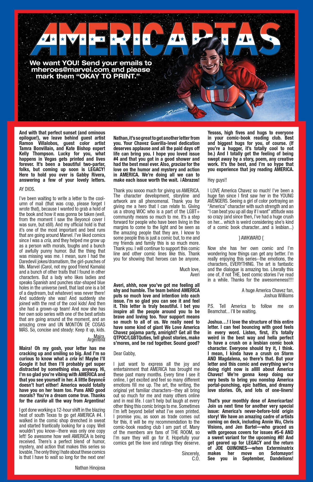 Read online America (2017) comic -  Issue #6 - 23