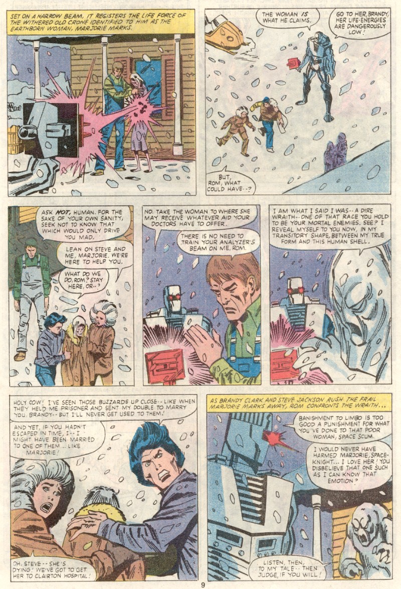 Read online ROM (1979) comic -  Issue #17 - 9