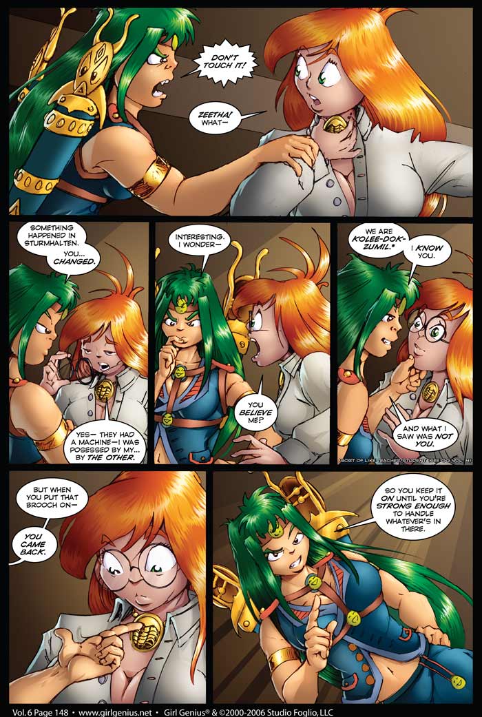 Read online Girl Genius (2002) comic -  Issue #6 - 149