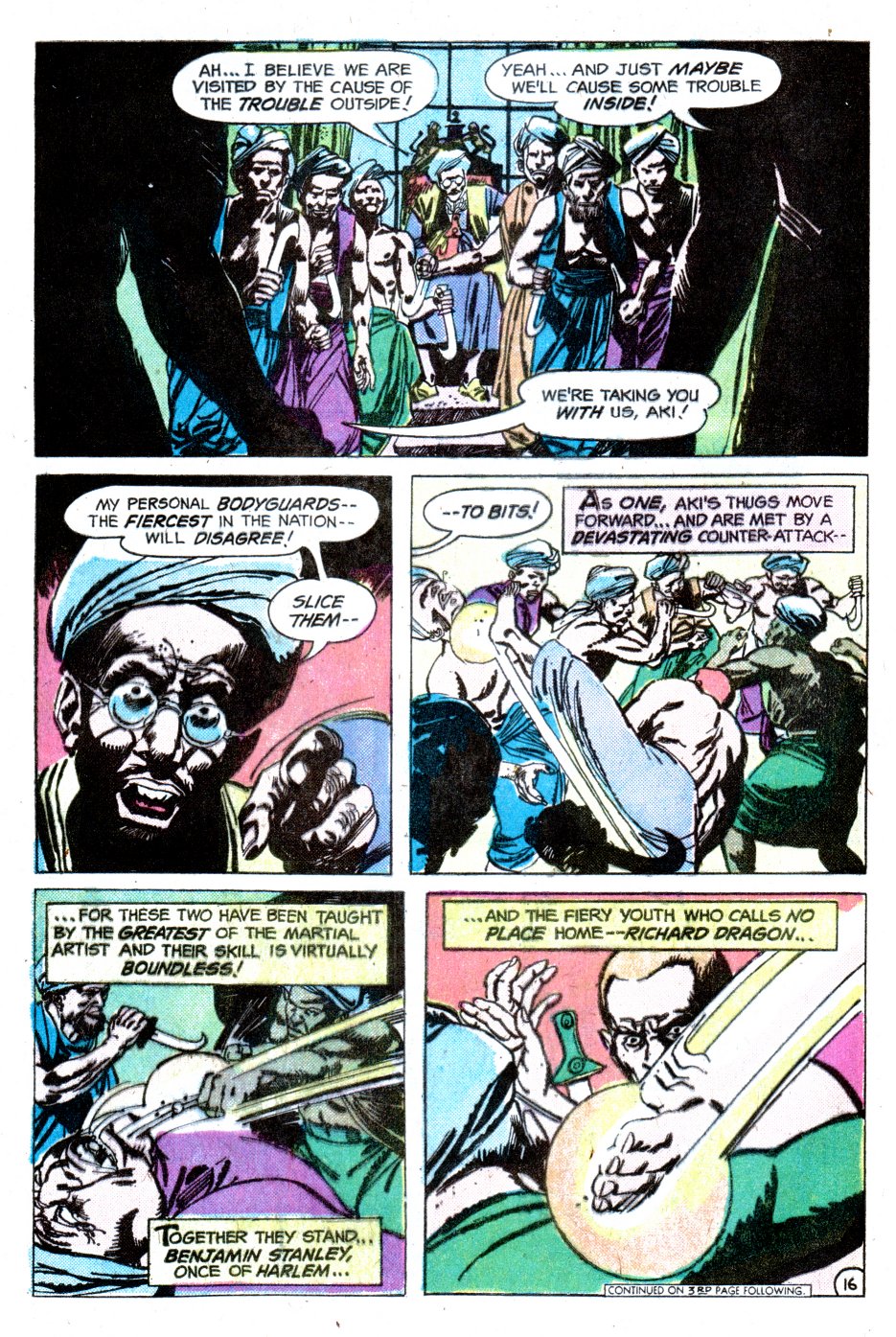 Read online Richard Dragon, Kung-Fu Fighter comic -  Issue #1 - 17