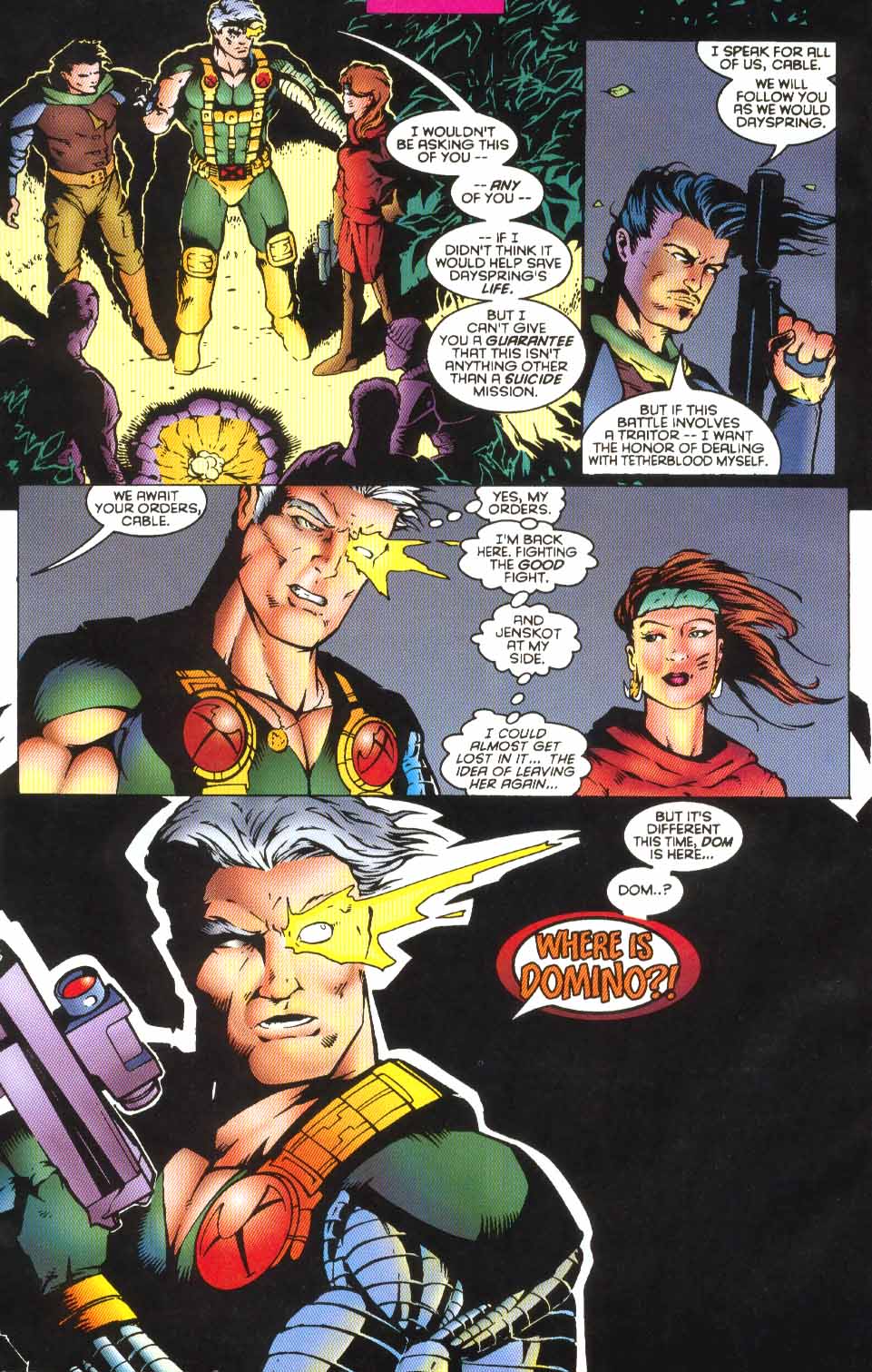 Read online Cable (1993) comic -  Issue #25 - 30