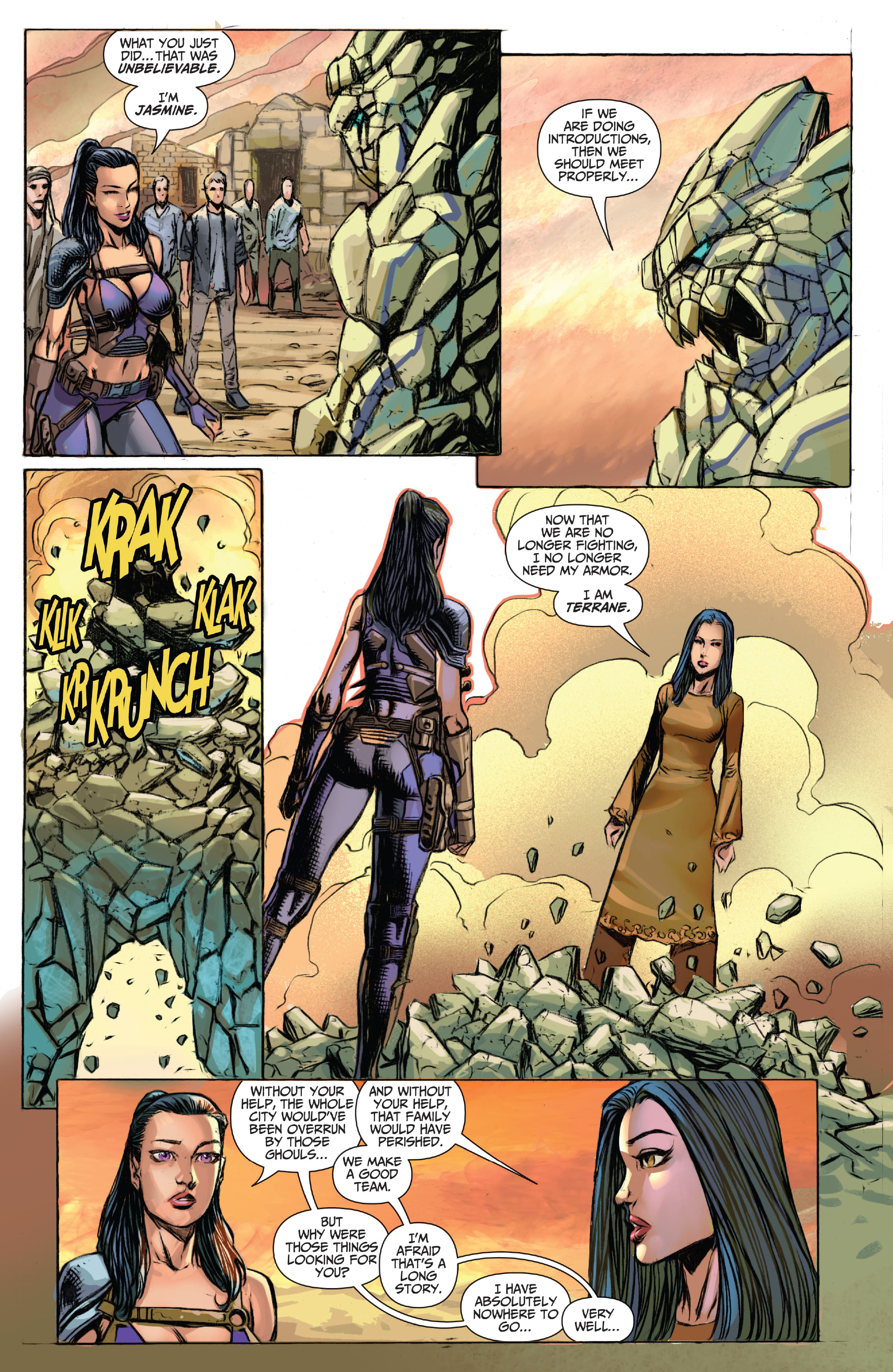 Read online Myths & Legends Quarterly: Jasmine comic -  Issue # Full - 31