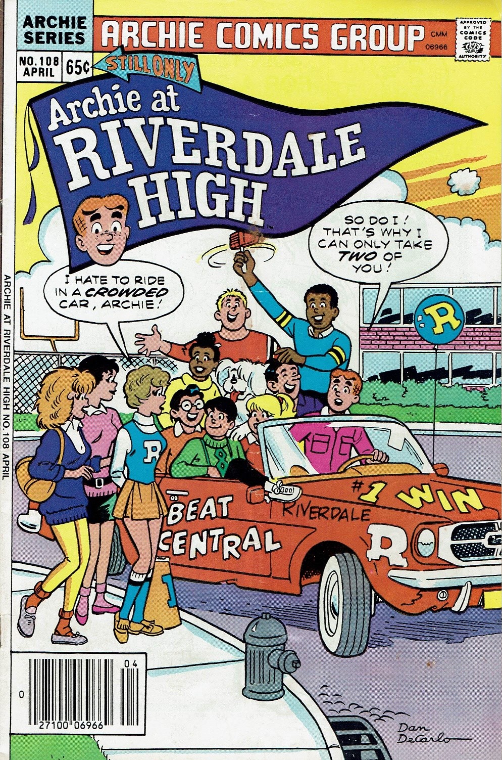 Read online Archie at Riverdale High (1972) comic -  Issue #108 - 1