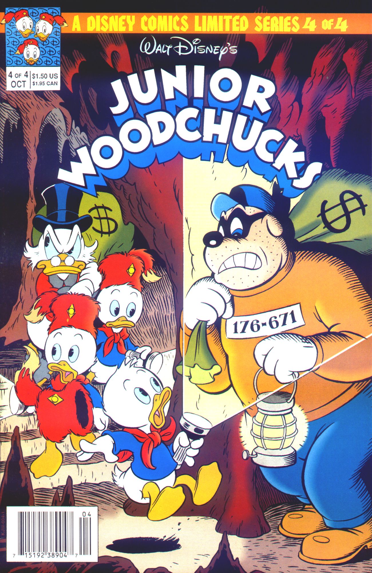 Read online Walt Disney's Junior Woodchucks Limited Series comic -  Issue #4 - 1