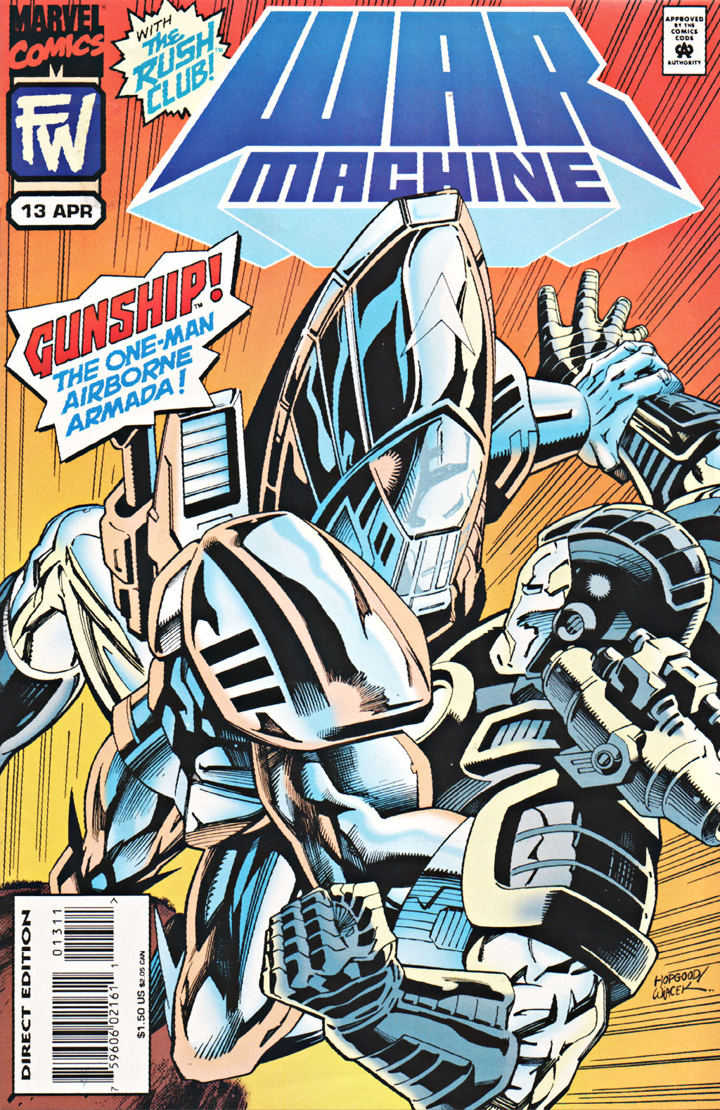 Read online War Machine (1994) comic -  Issue #13 - 1