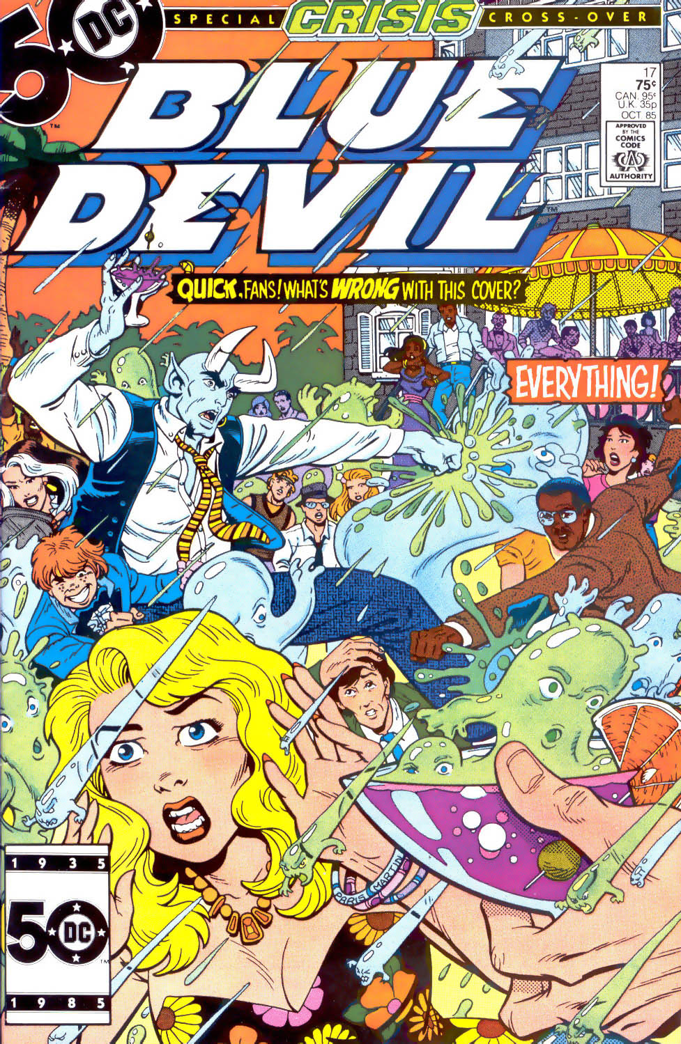 Read online Blue Devil comic -  Issue #17 - 1
