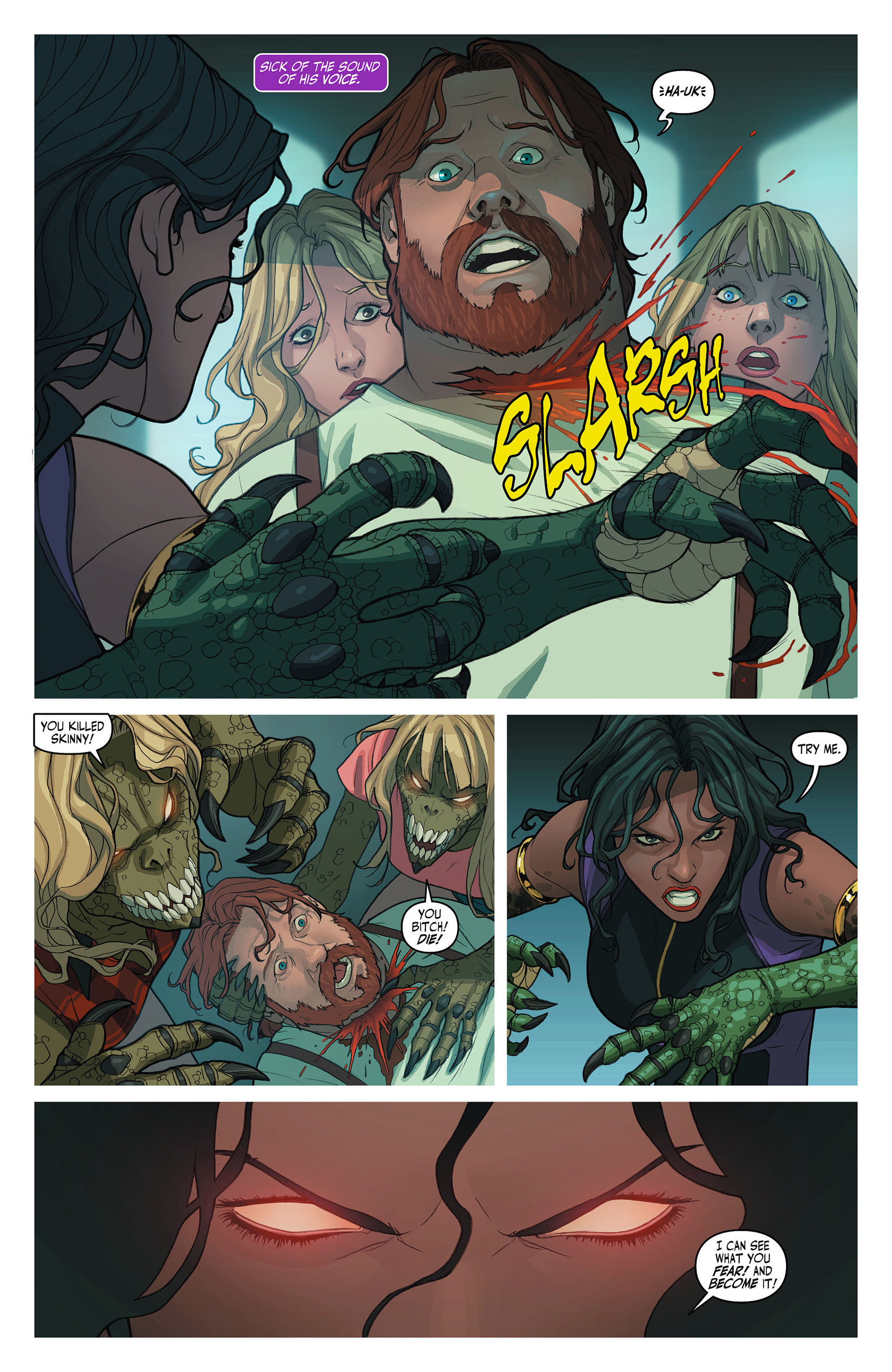 Read online Voodoo (2011) comic -  Issue #6 - 9