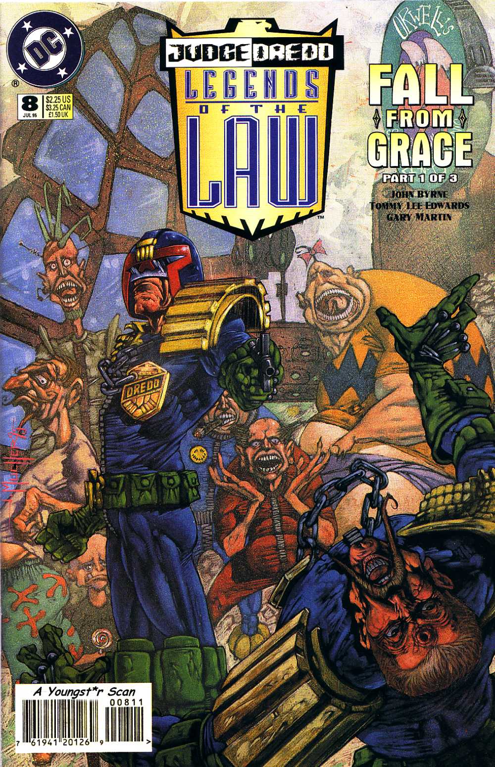 Read online Judge Dredd: Legends of the Law comic -  Issue #8 - 1