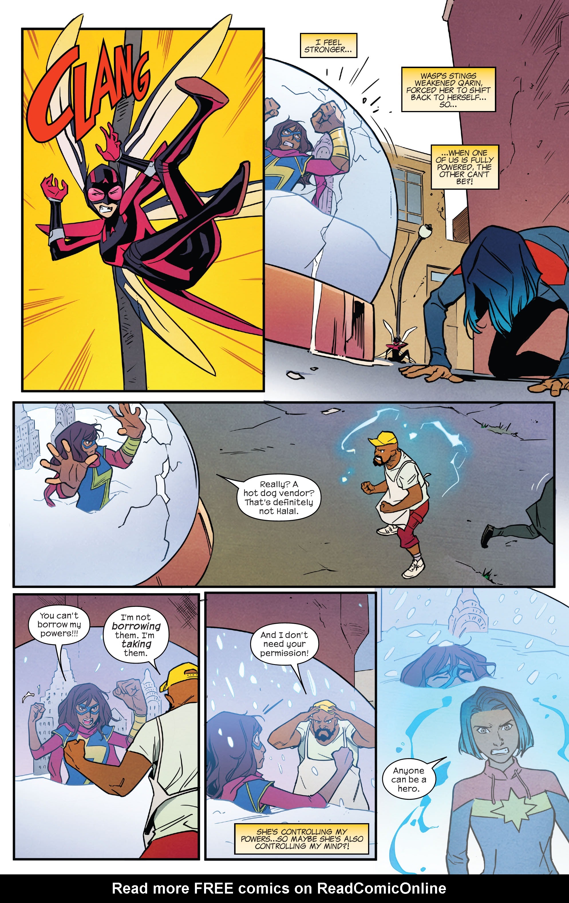 Read online Ms. Marvel: Beyond the Limit comic -  Issue #4 - 9
