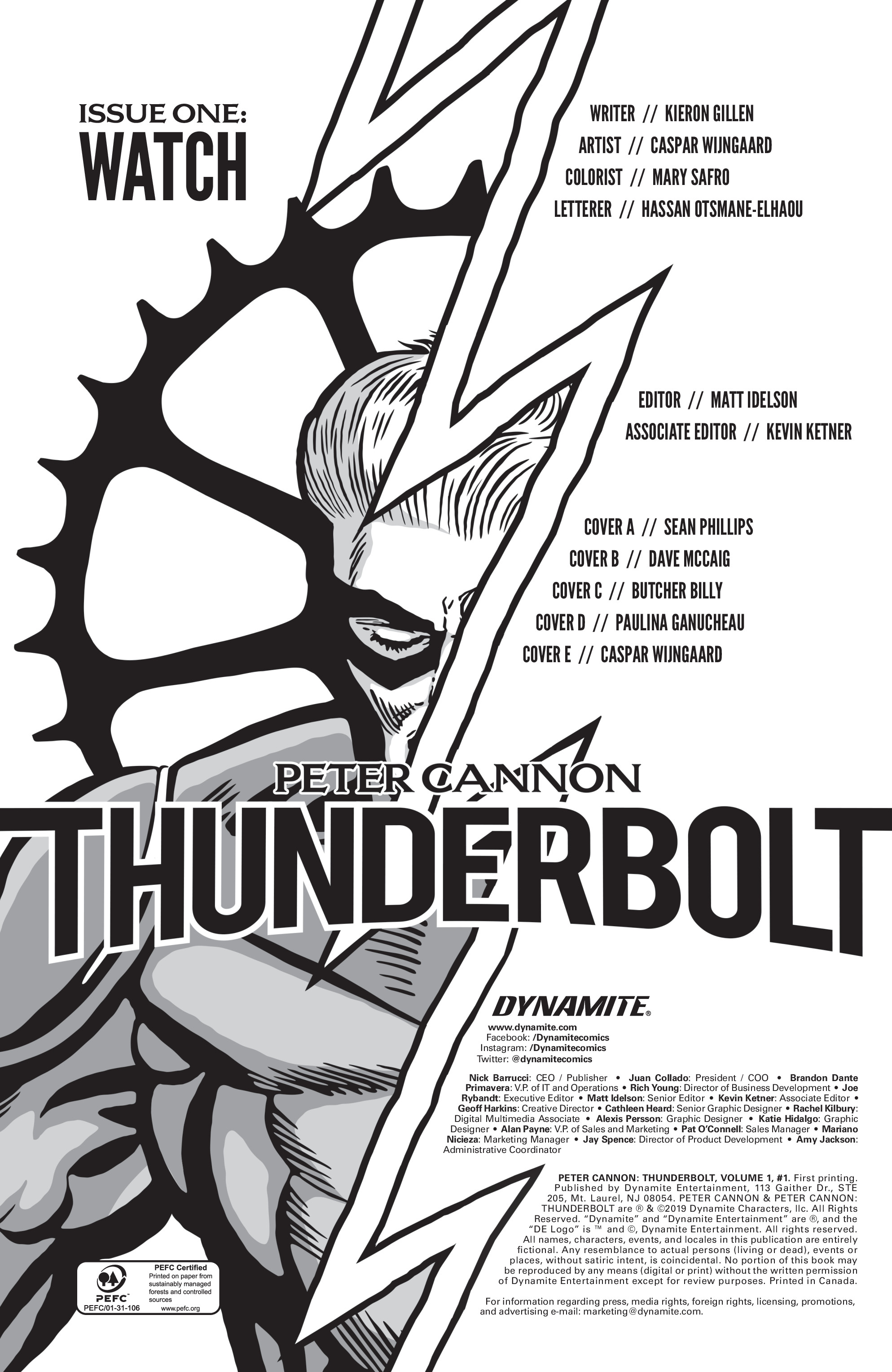 Read online Peter Cannon: Thunderbolt (2019) comic -  Issue #1 - 6