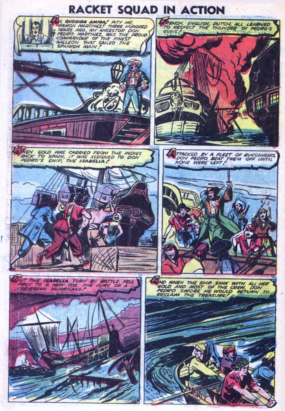 Read online Racket Squad in Action comic -  Issue #4 - 4