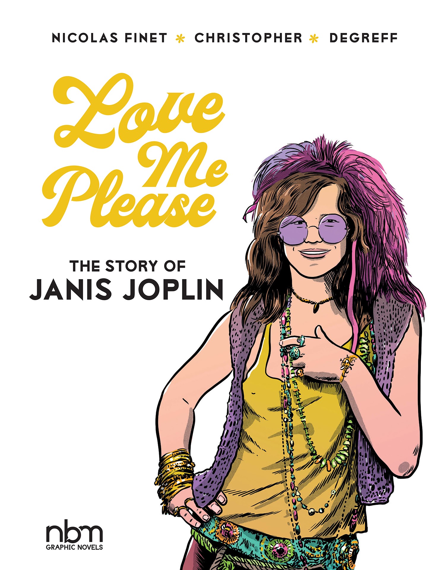 Read online Love Me Please!: The Story of Janis Joplin comic -  Issue # TPB (Part 1) - 1