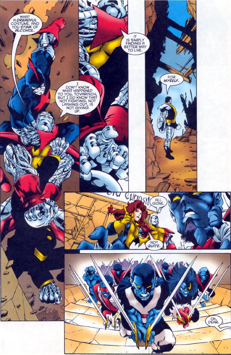 Read online Excalibur (1988) comic -  Issue #103 - 18