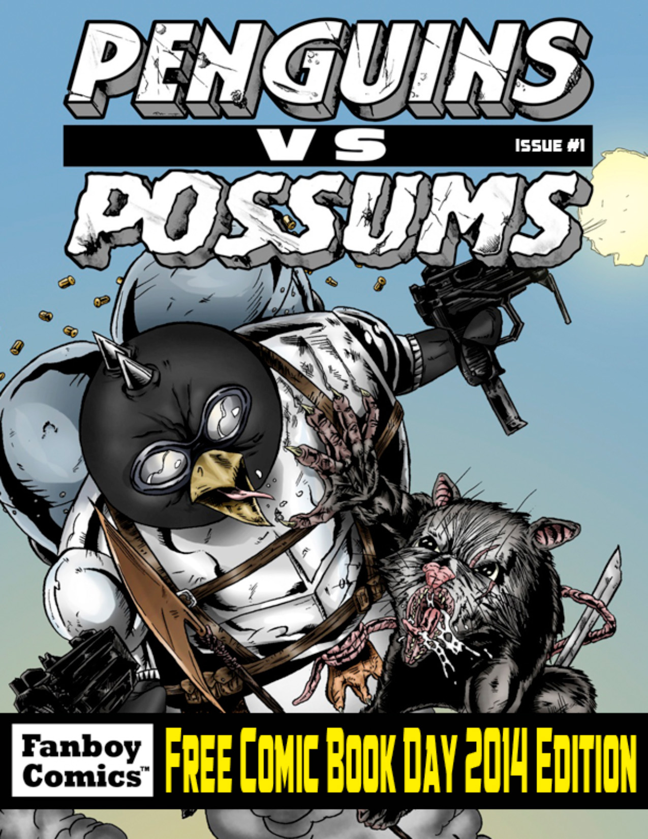 Read online Free Comic Book Day 2014 comic -  Issue # Penguins vs. Possums 001 - FCBD Edition - 1