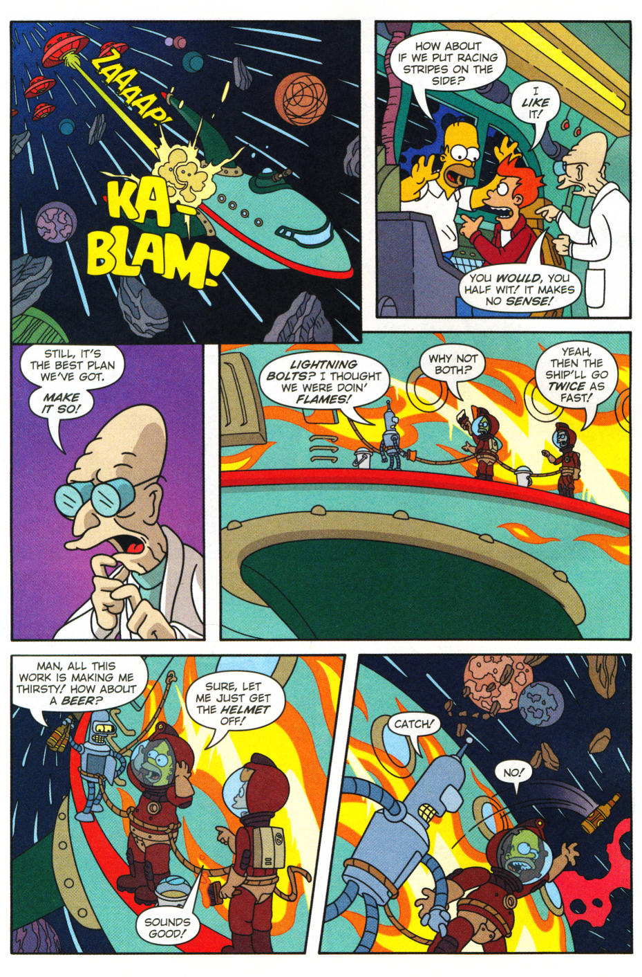 Read online Futurama Comics comic -  Issue #19c - 5