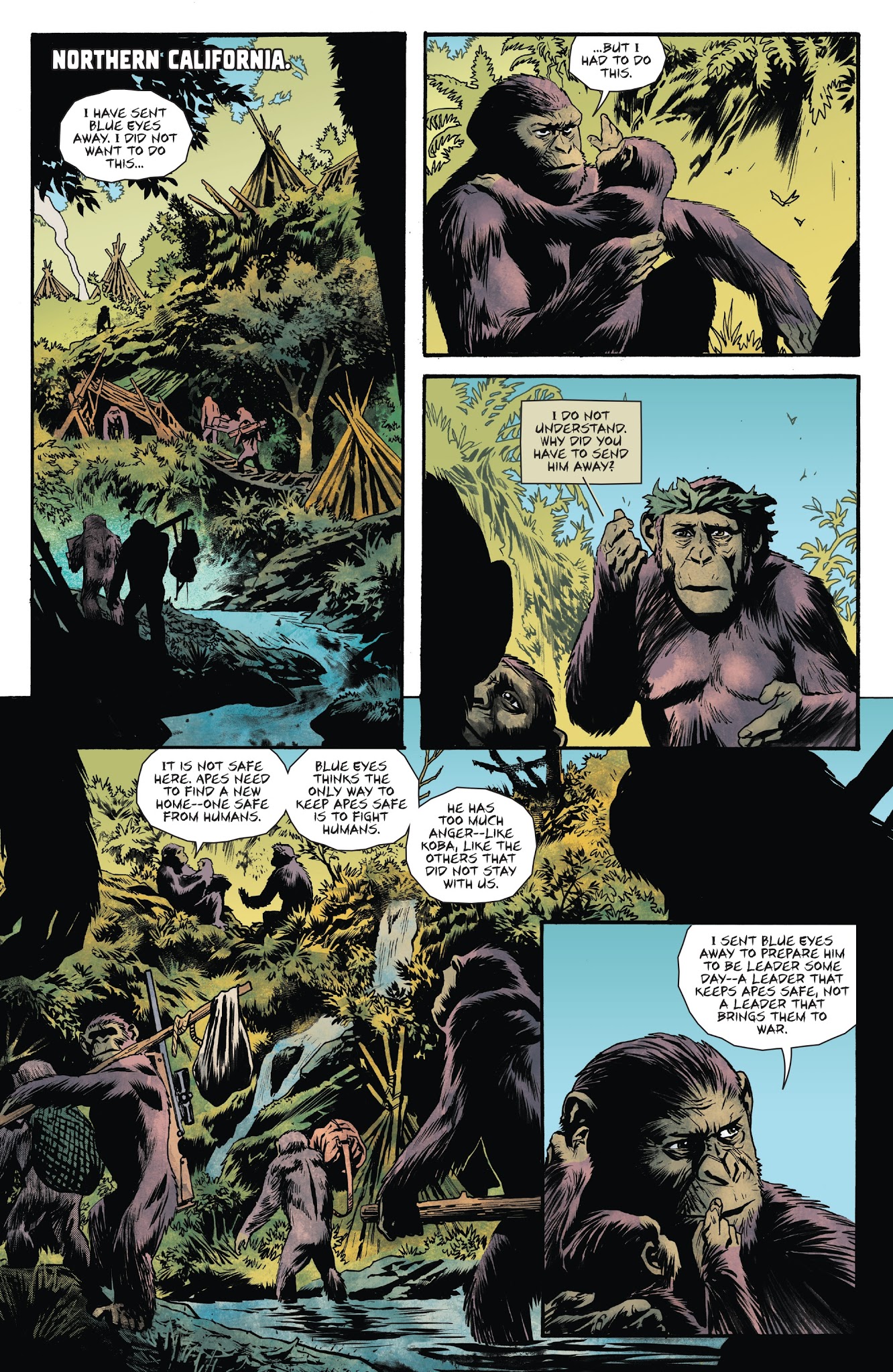 Read online War for the Planet of the Apes comic -  Issue #2 - 11