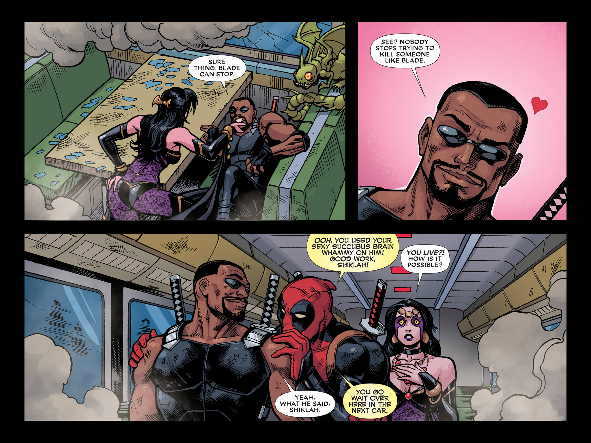 Read online Deadpool: Dracula's Gauntlet comic -  Issue # Part 4 - 48