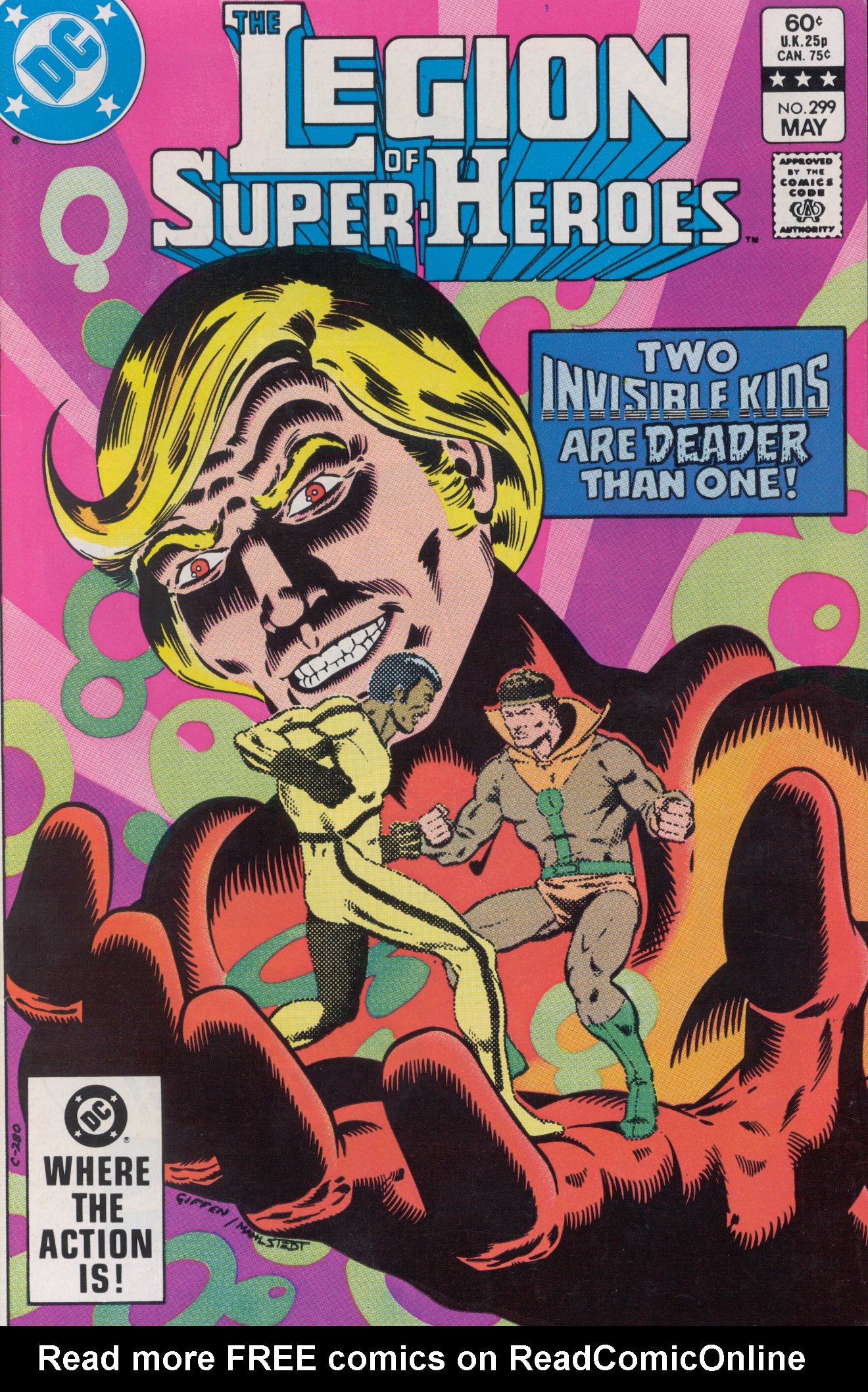 Read online Legion of Super-Heroes (1980) comic -  Issue #299 - 1