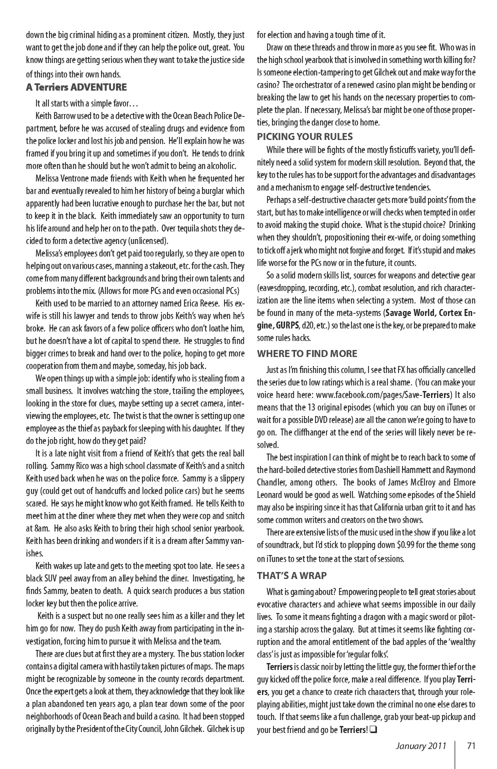 Read online Knights of the Dinner Table comic -  Issue #171 - 73