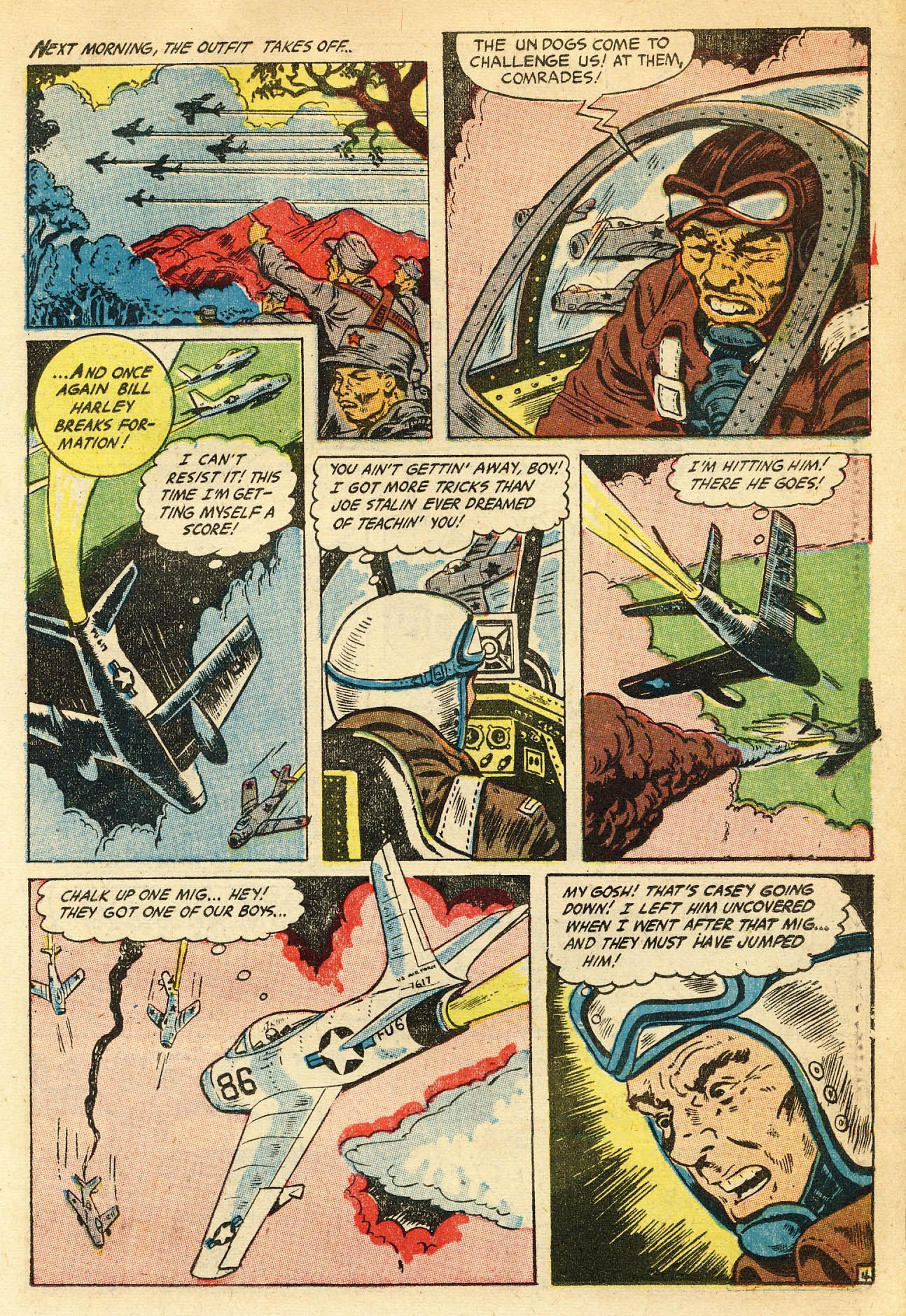 Read online War Birds (1952) comic -  Issue #2 - 15