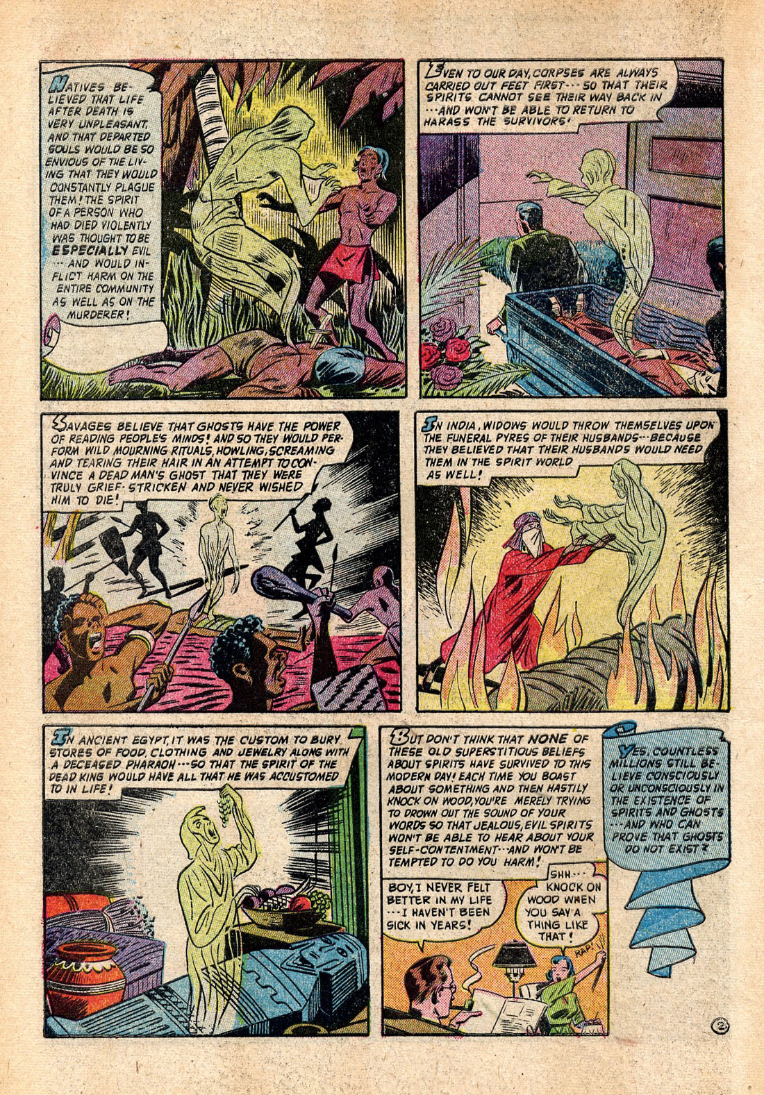 Read online Adventures Into The Unknown comic -  Issue #22 - 24