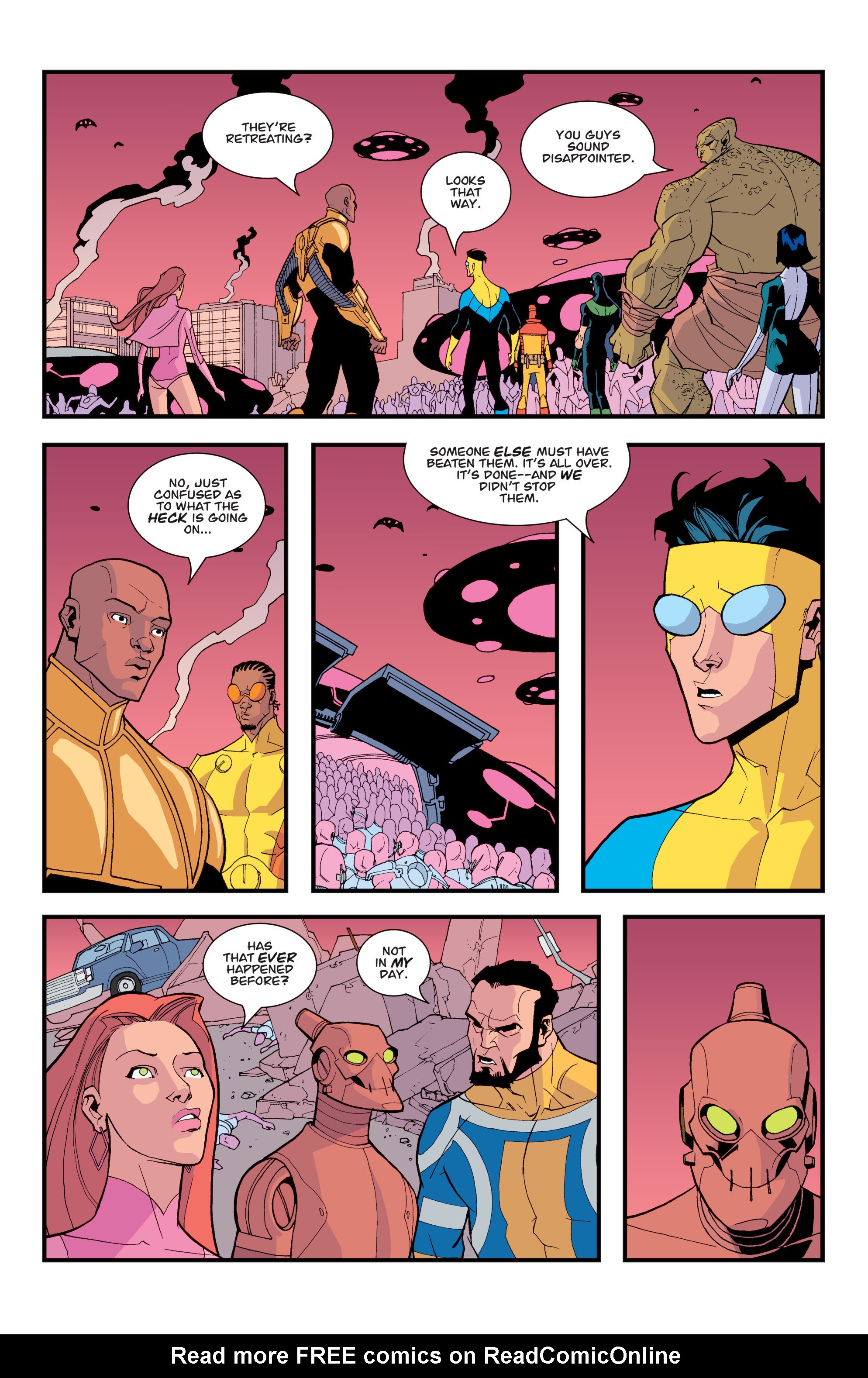 Read online Invincible comic -  Issue # _TPB 4 - Head of The Class - 73