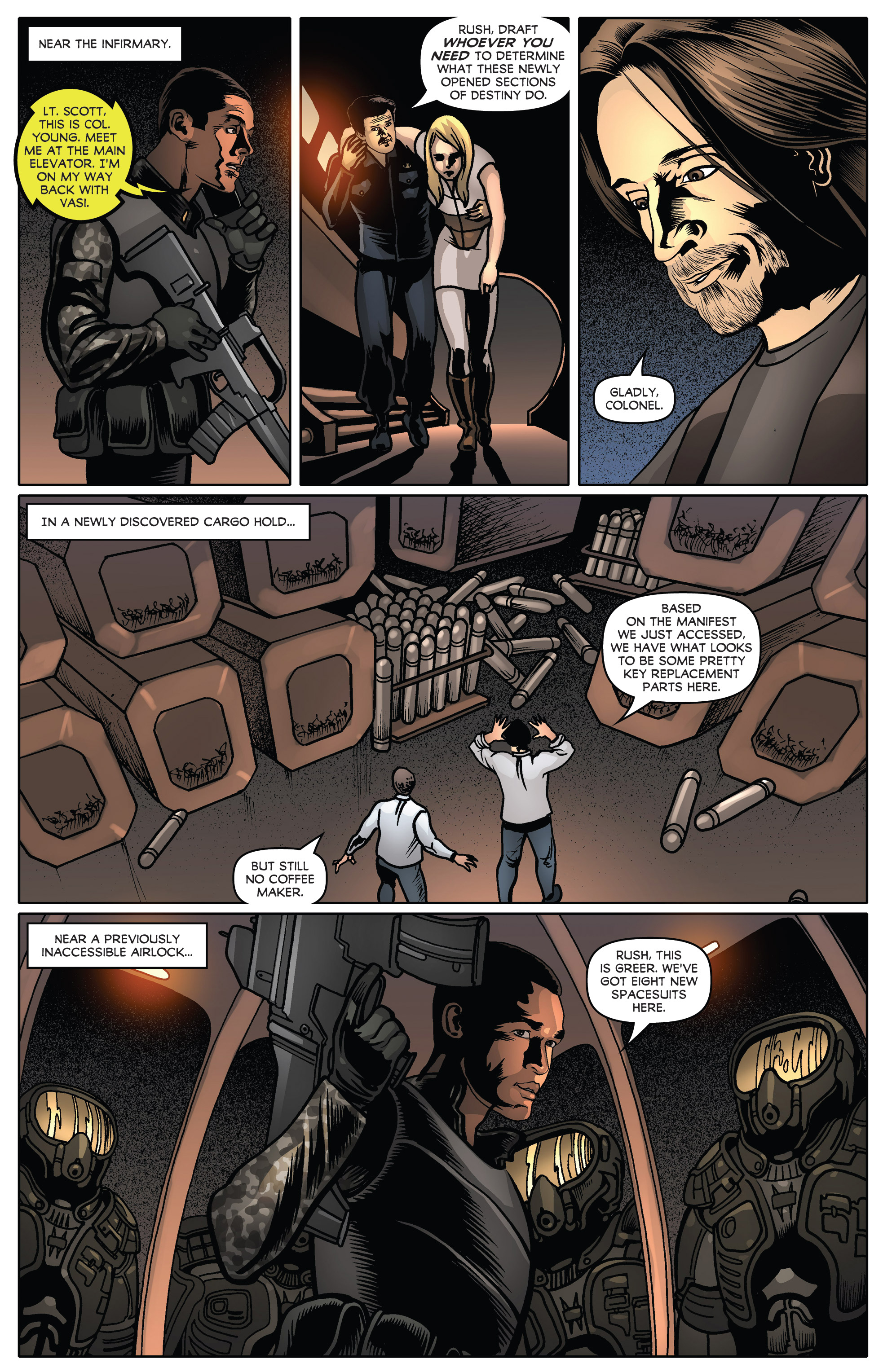 Read online Stargate Universe comic -  Issue #3 - 19