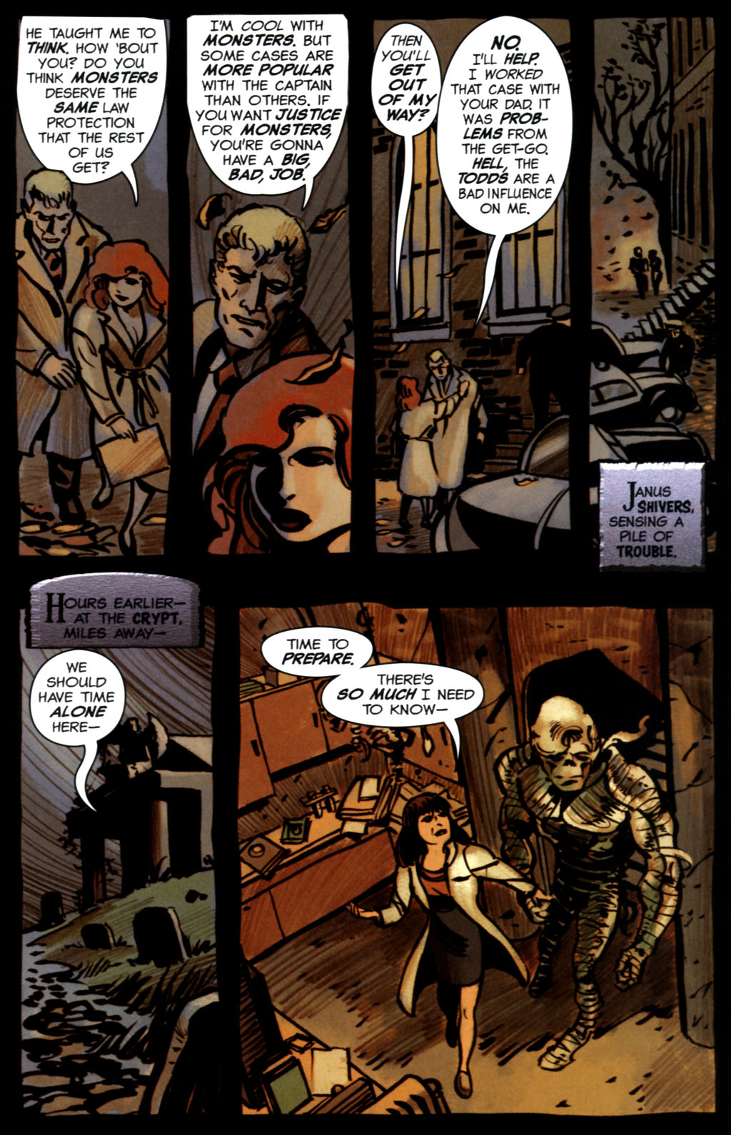 Read online Frankenstein Mobster comic -  Issue #2 - 13