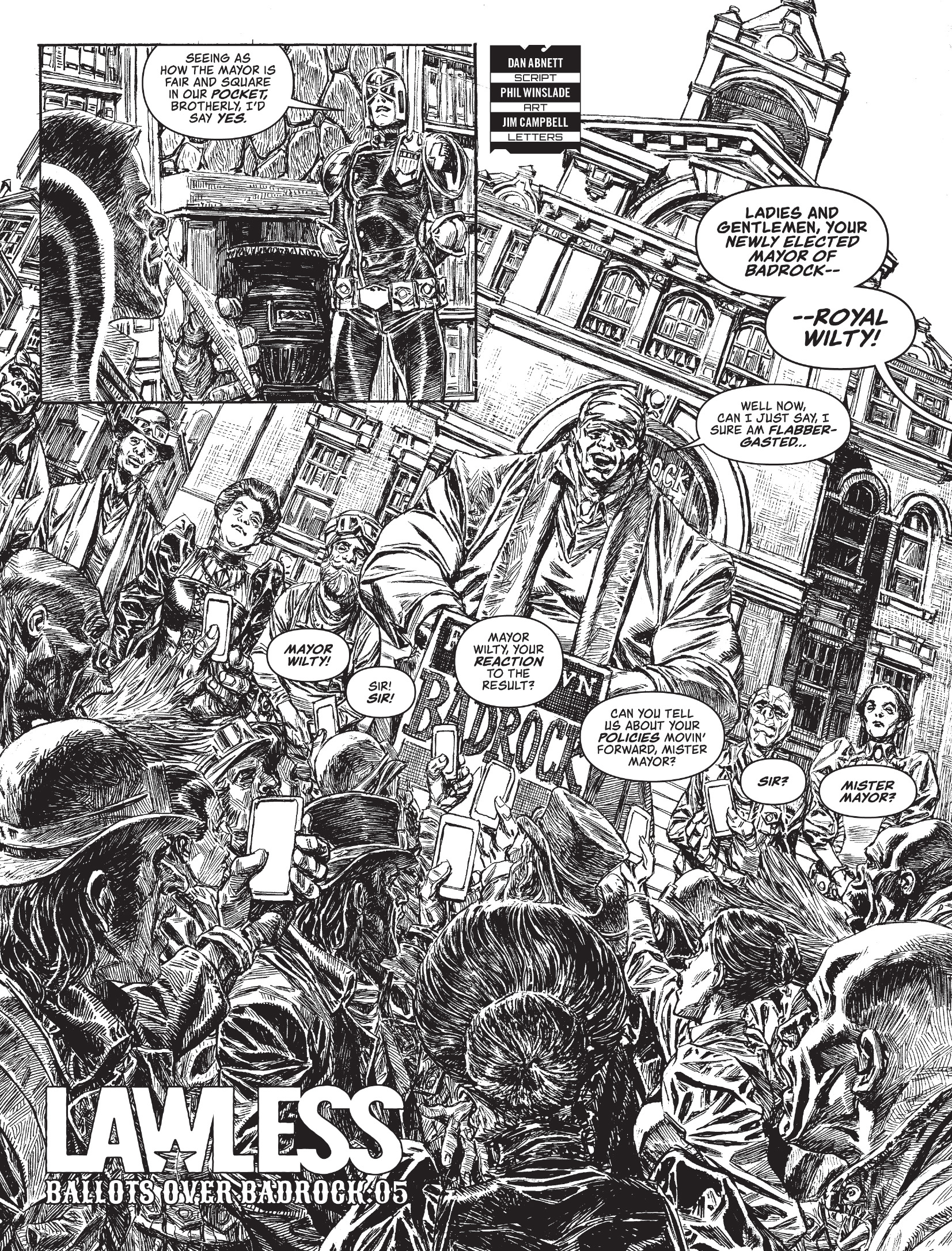 Read online Judge Dredd Megazine (Vol. 5) comic -  Issue #443 - 46
