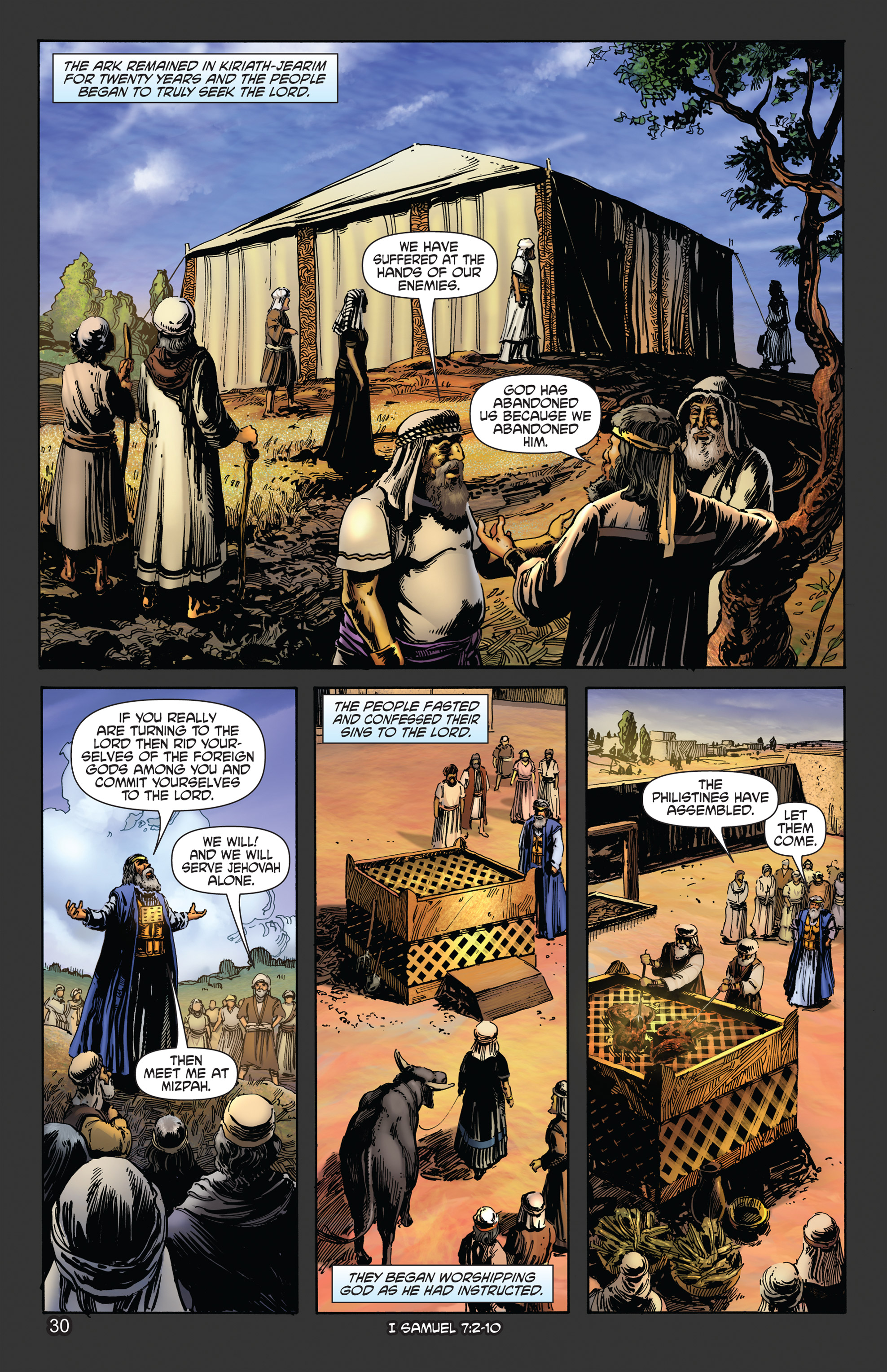 Read online The Kingstone Bible comic -  Issue #5 - 35