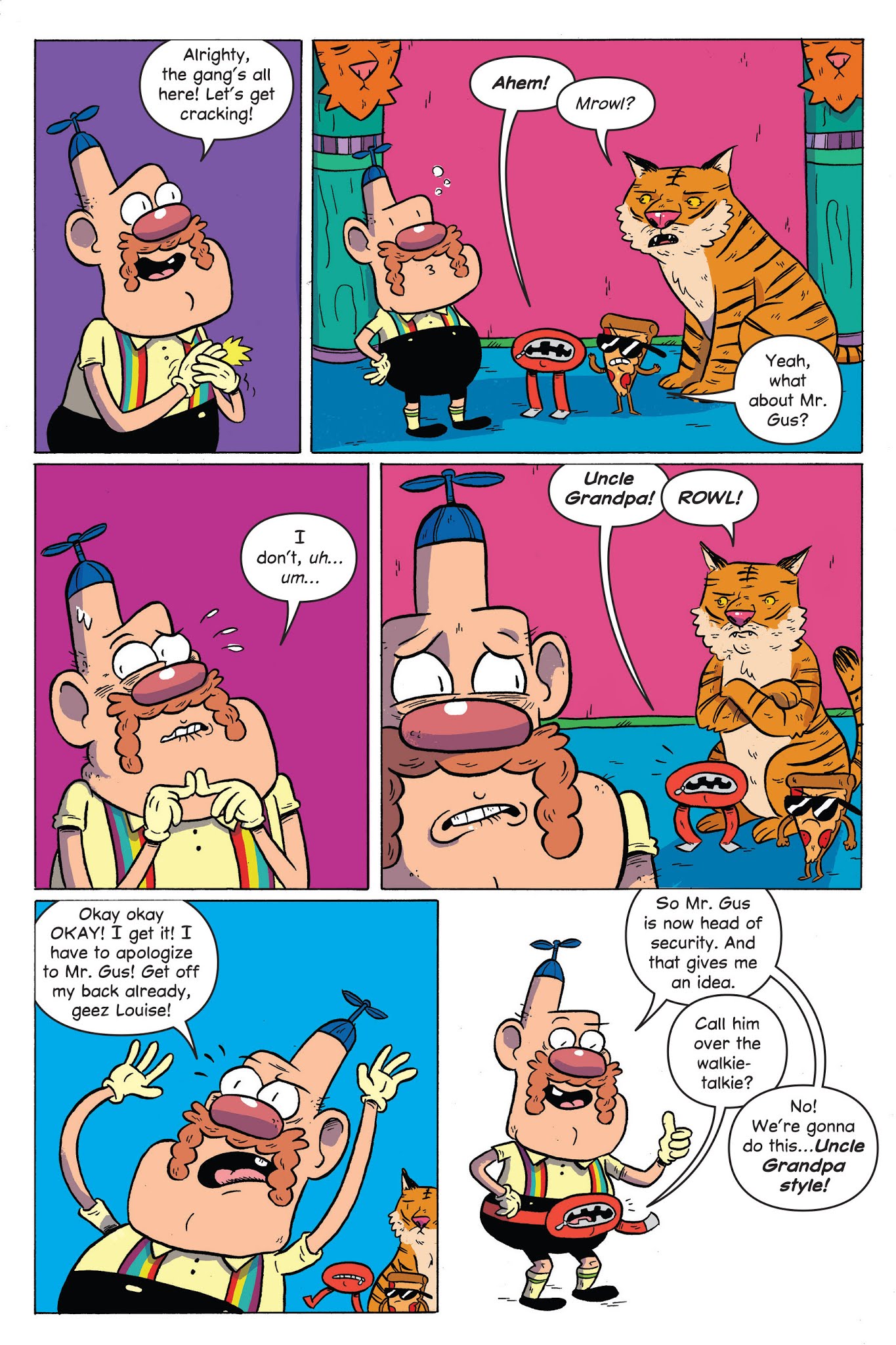 Read online Uncle Grandpa in Uncle Grandpaland comic -  Issue # TPB - 73