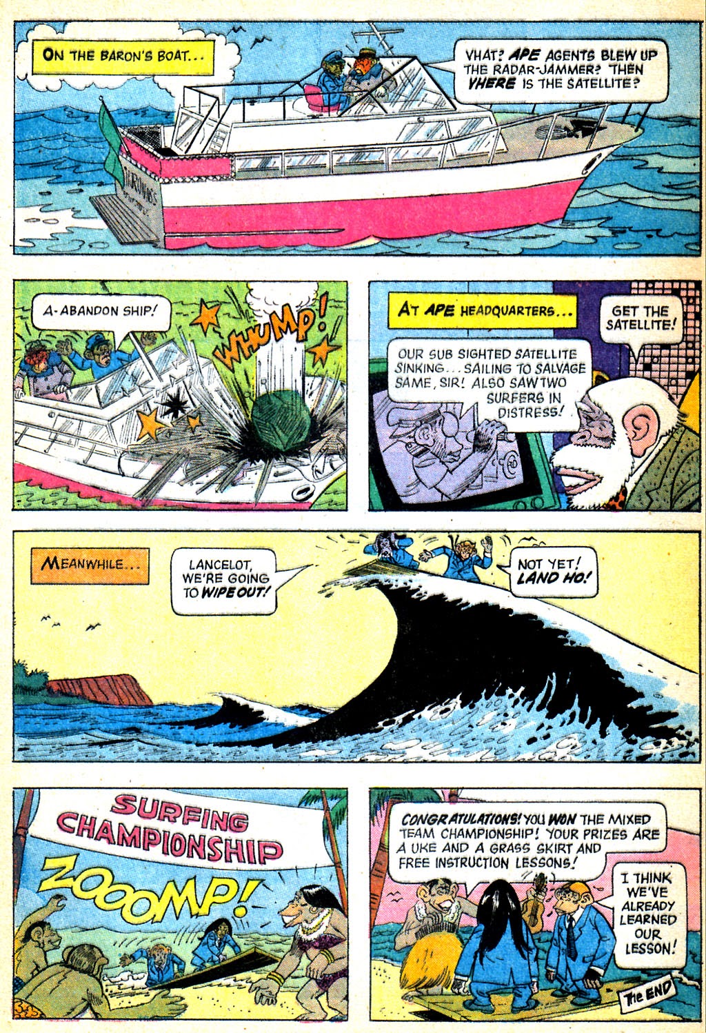 Read online Lancelot Link Secret Chimp comic -  Issue #2 - 15