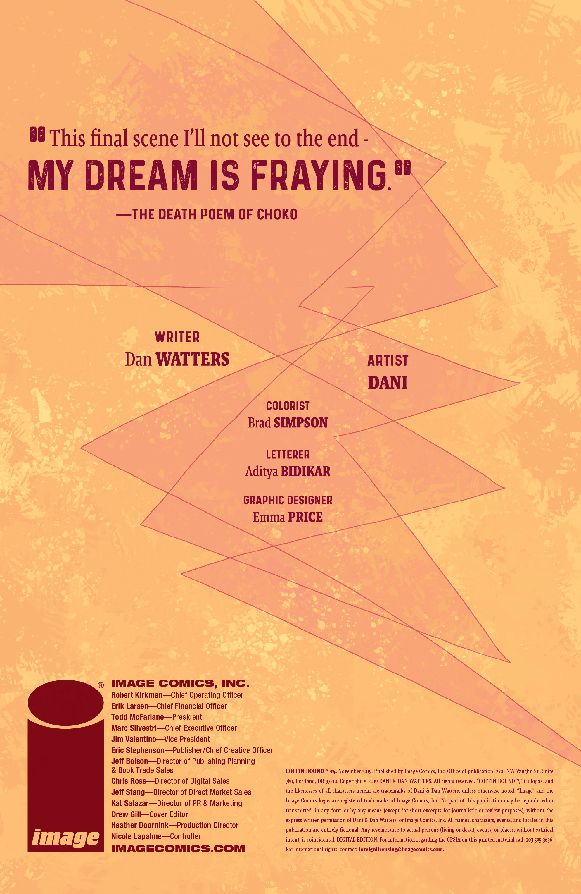 Read online Coffin Bound comic -  Issue #4 - 2