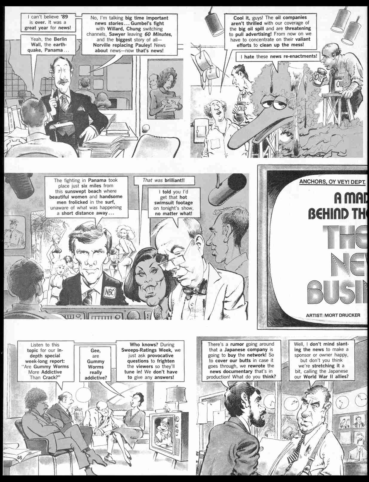 Read online MAD comic -  Issue #301 - 49