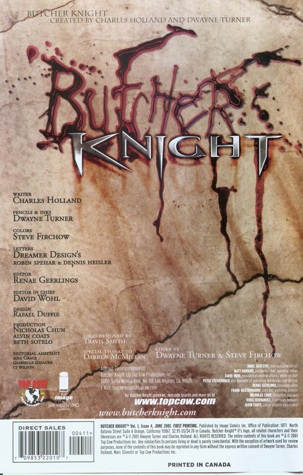 Read online Butcher Knight comic -  Issue #4 - 2