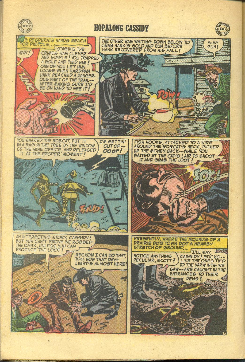 Read online Hopalong Cassidy comic -  Issue #87 - 32