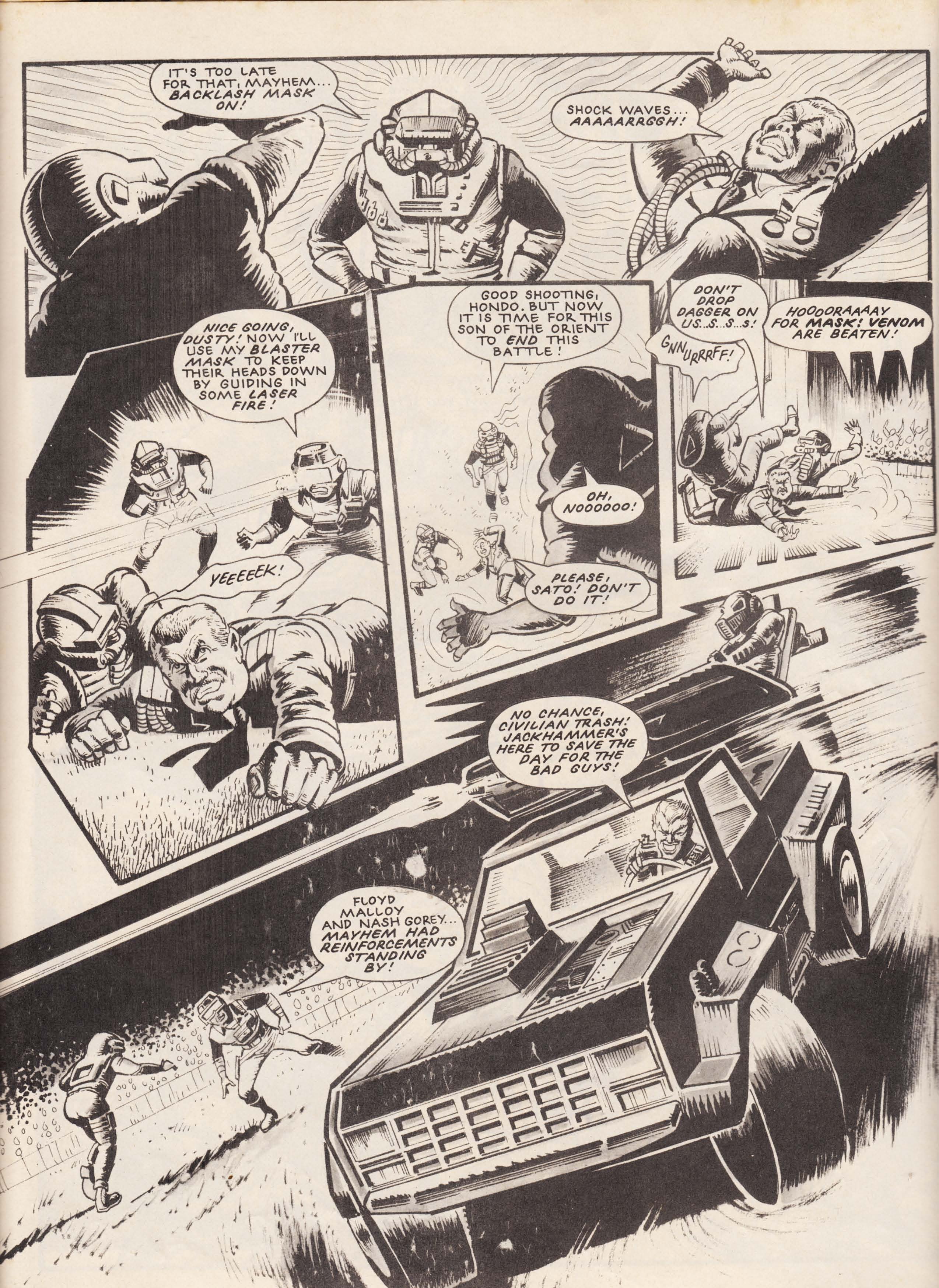 Read online Mask Holiday Special comic -  Issue #2 - 8