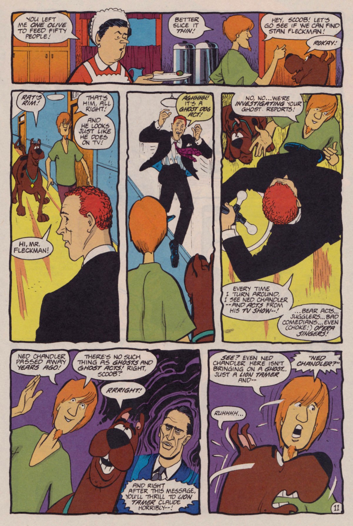 Read online Scooby-Doo (1995) comic -  Issue #10 - 12