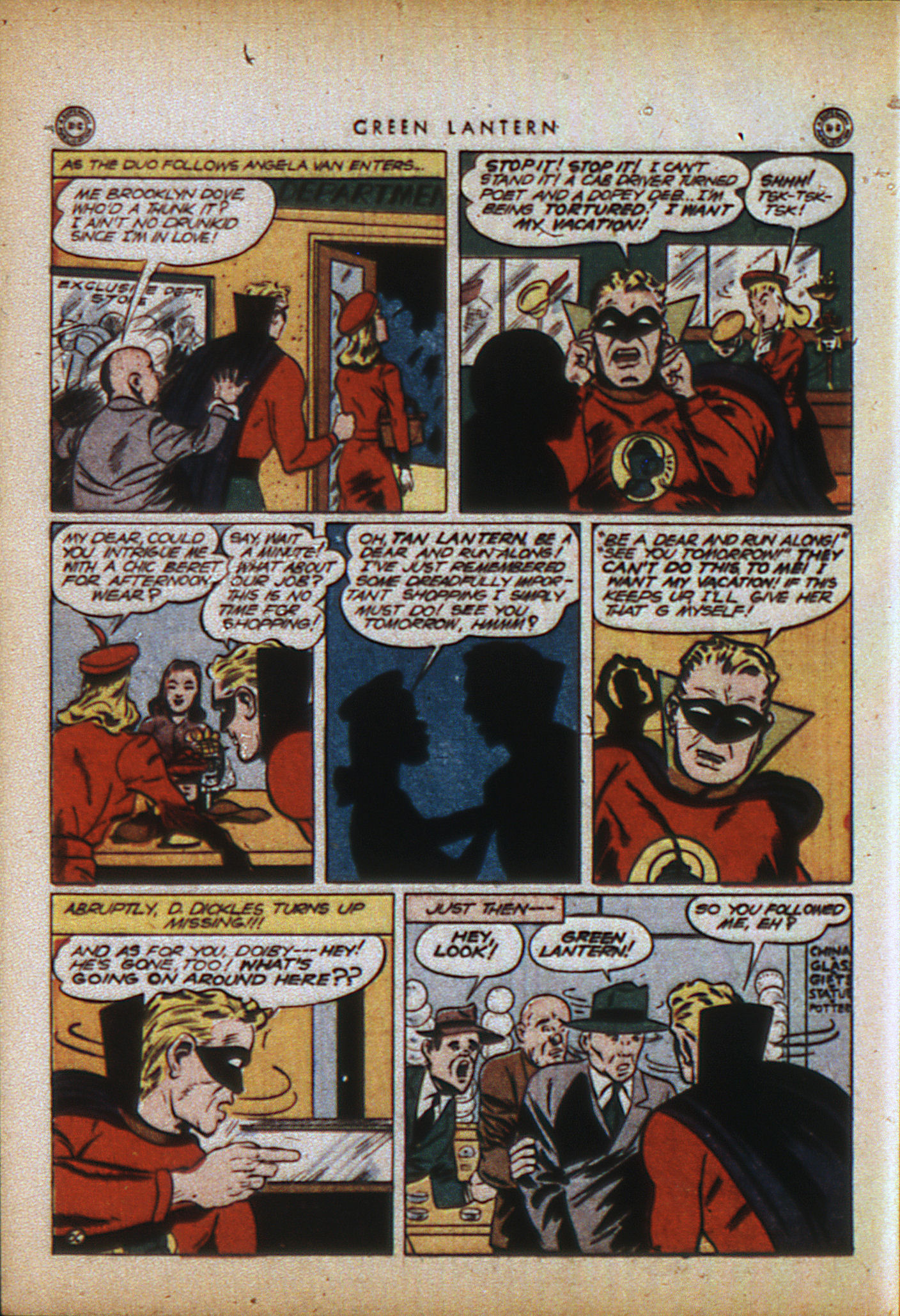 Read online Green Lantern (1941) comic -  Issue #13 - 43