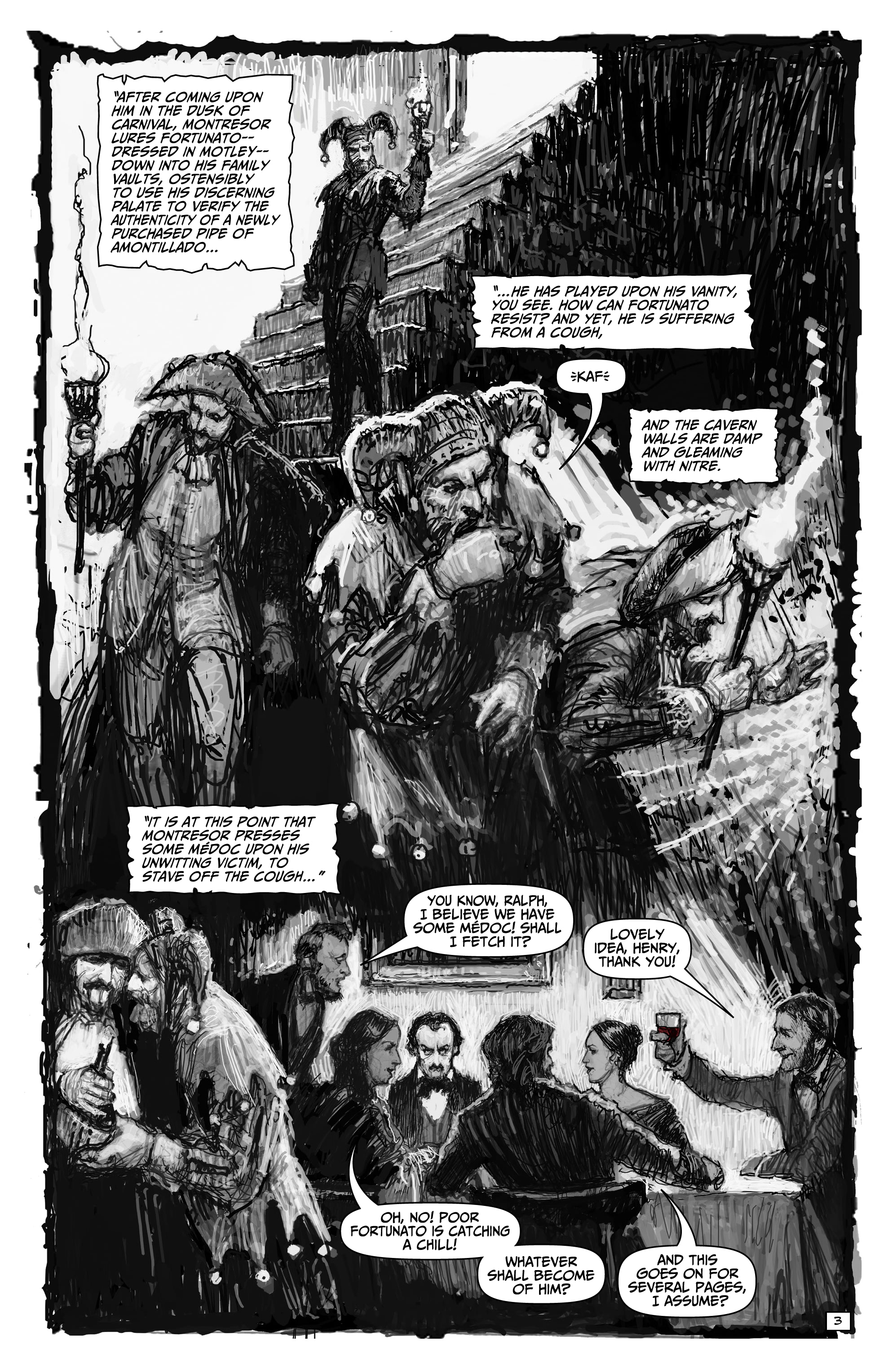 Read online Edgar Allan Poe's Snifter of Blood comic -  Issue #2 - 21