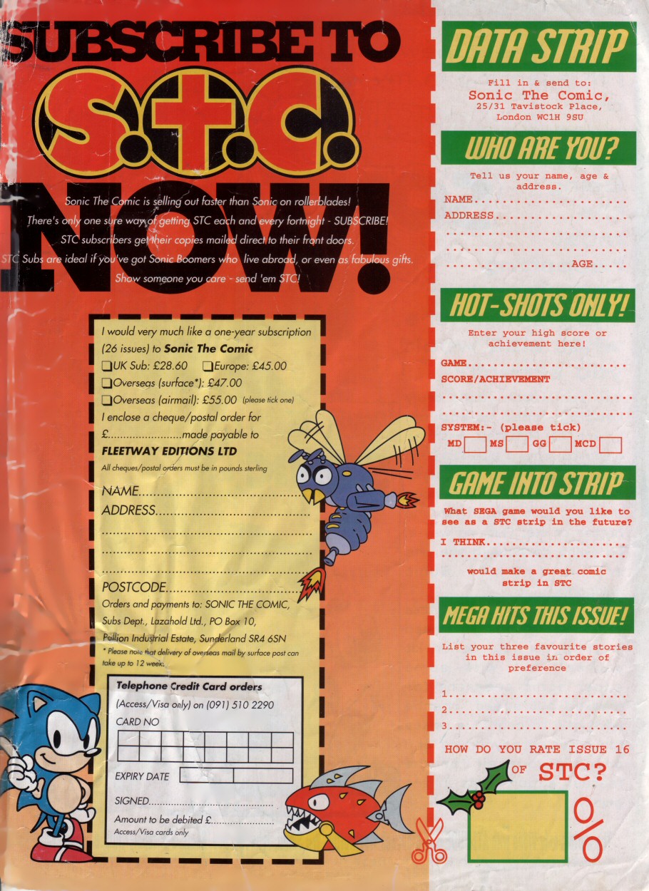 Read online Sonic the Comic comic -  Issue #16 - 30