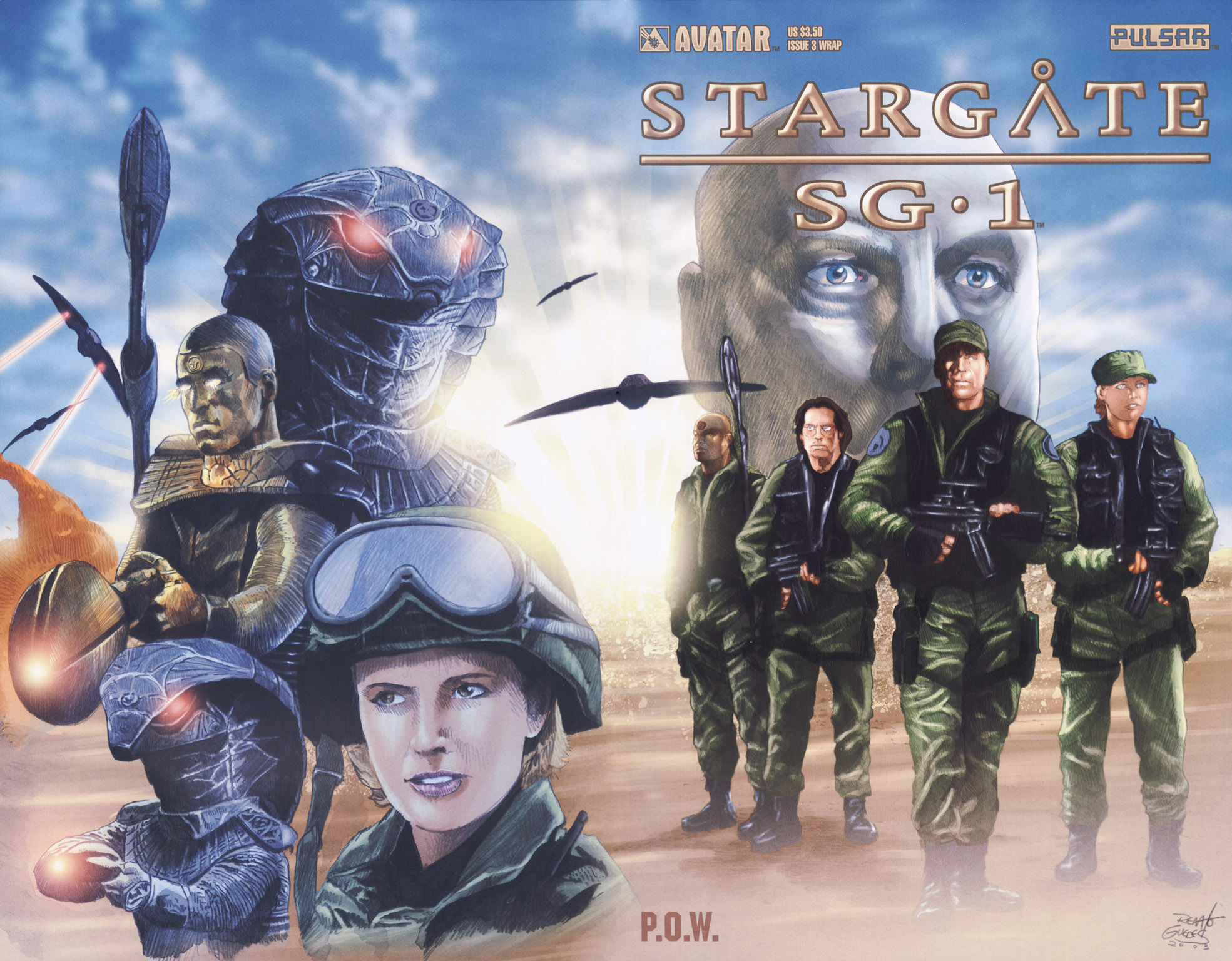 Read online Stargate SG-1: POW comic -  Issue #3 - 1