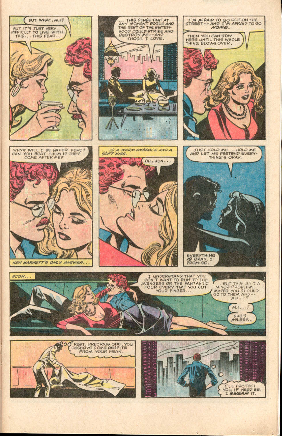 Read online Dazzler (1981) comic -  Issue #24 - 12