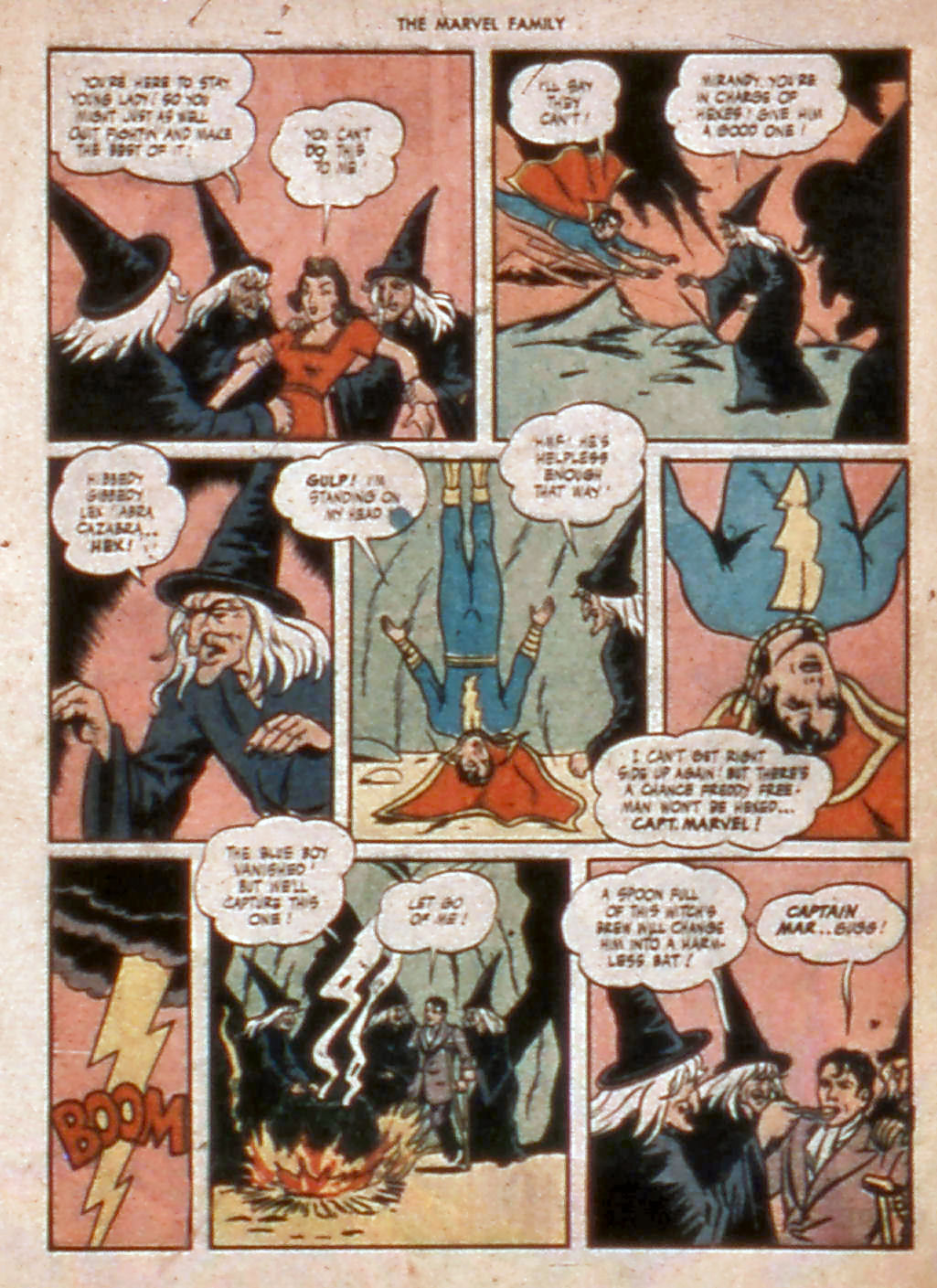 Read online The Marvel Family comic -  Issue #4 - 9