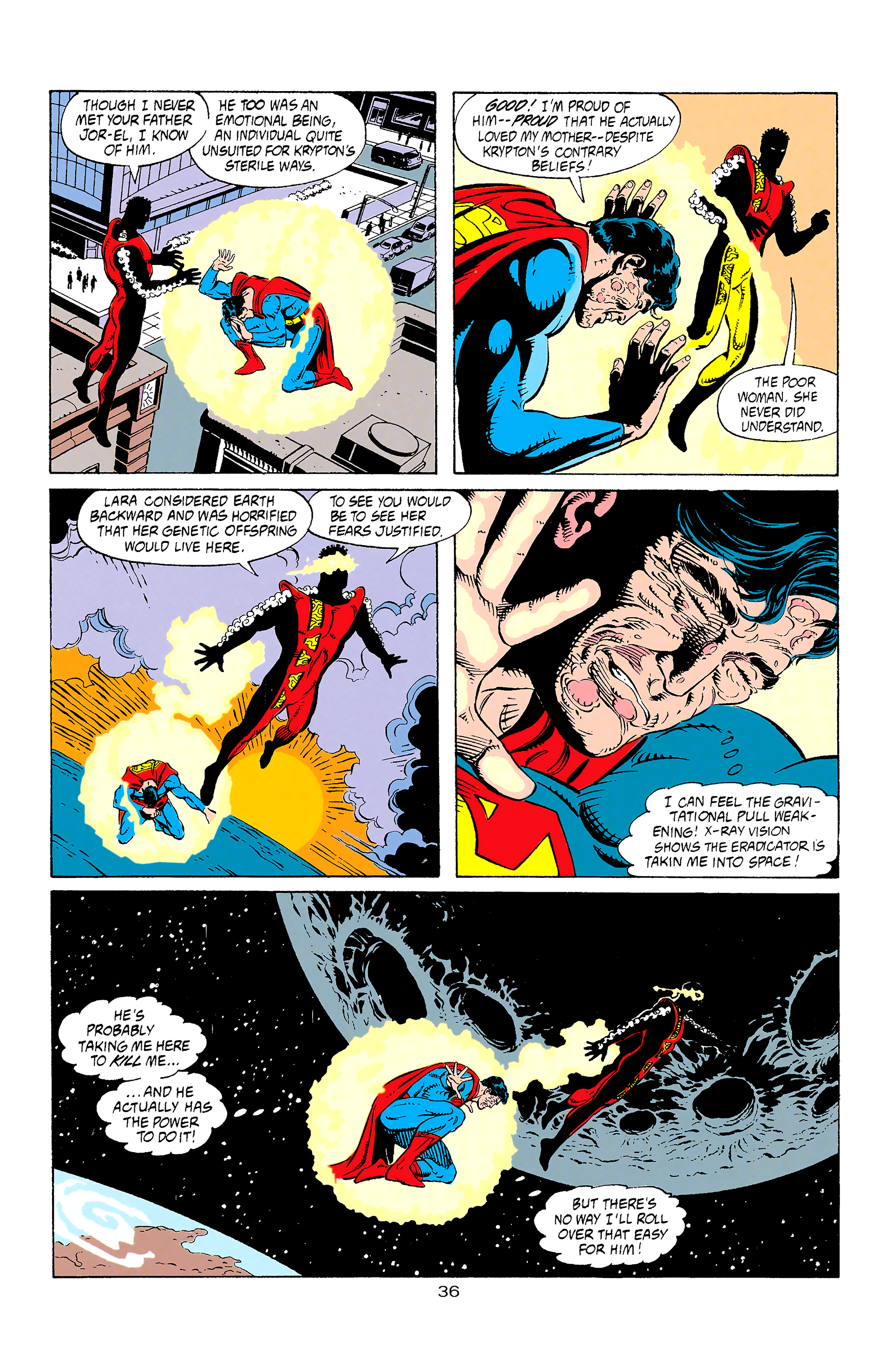 Read online Superman (1987) comic -  Issue #57 - 36