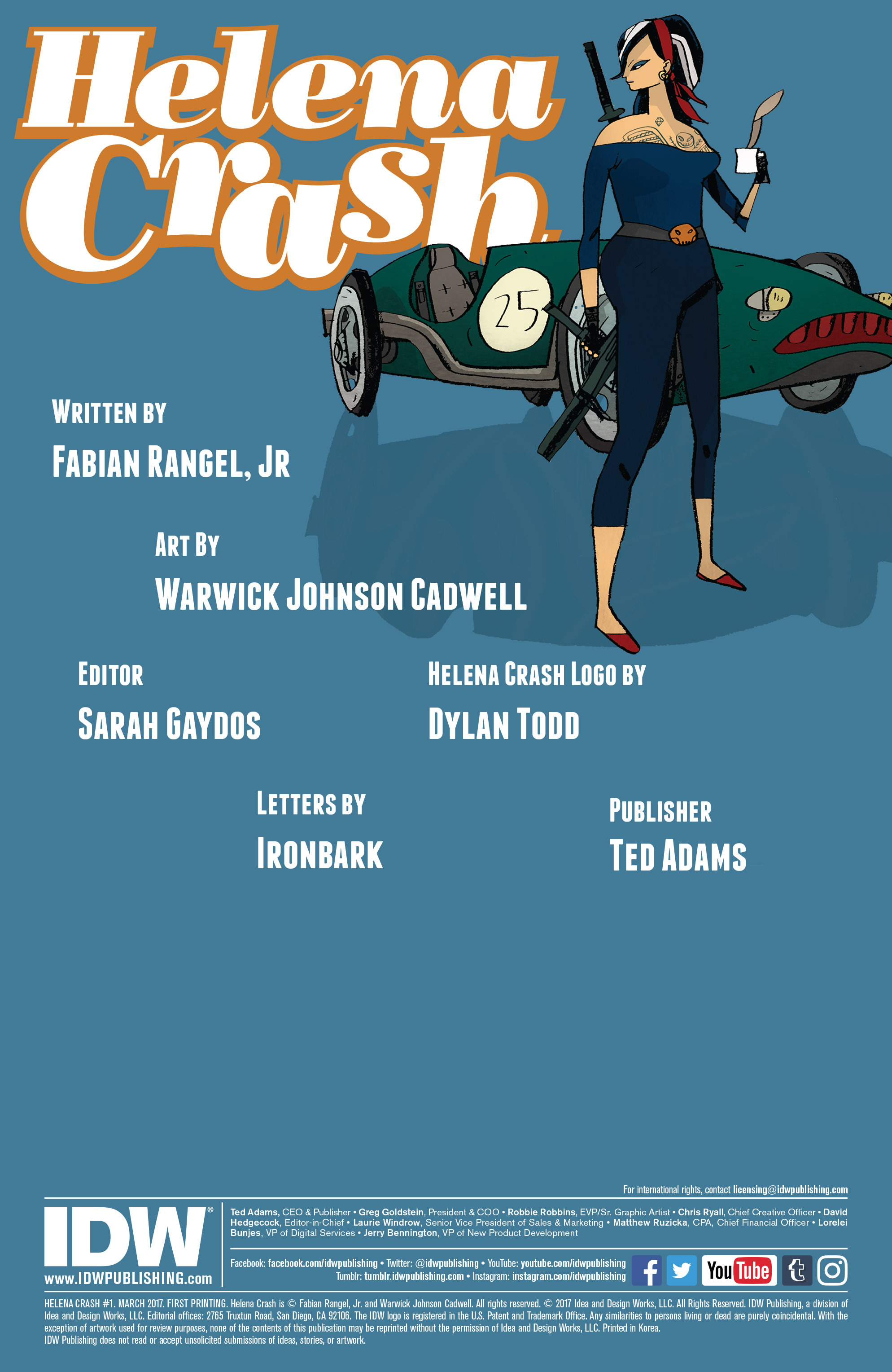 Read online Helena Crash comic -  Issue #1 - 2